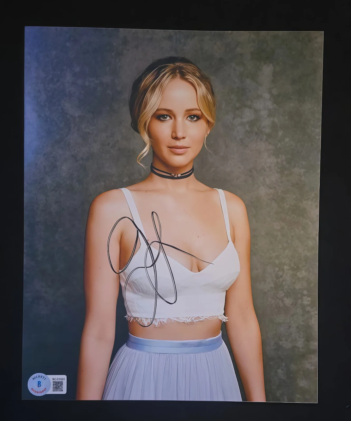 Jennifer Lawrence — Jennifer Lawrence Signed BAS COA The Hunger Games 8X10 Photo Auto Autographed, image 3