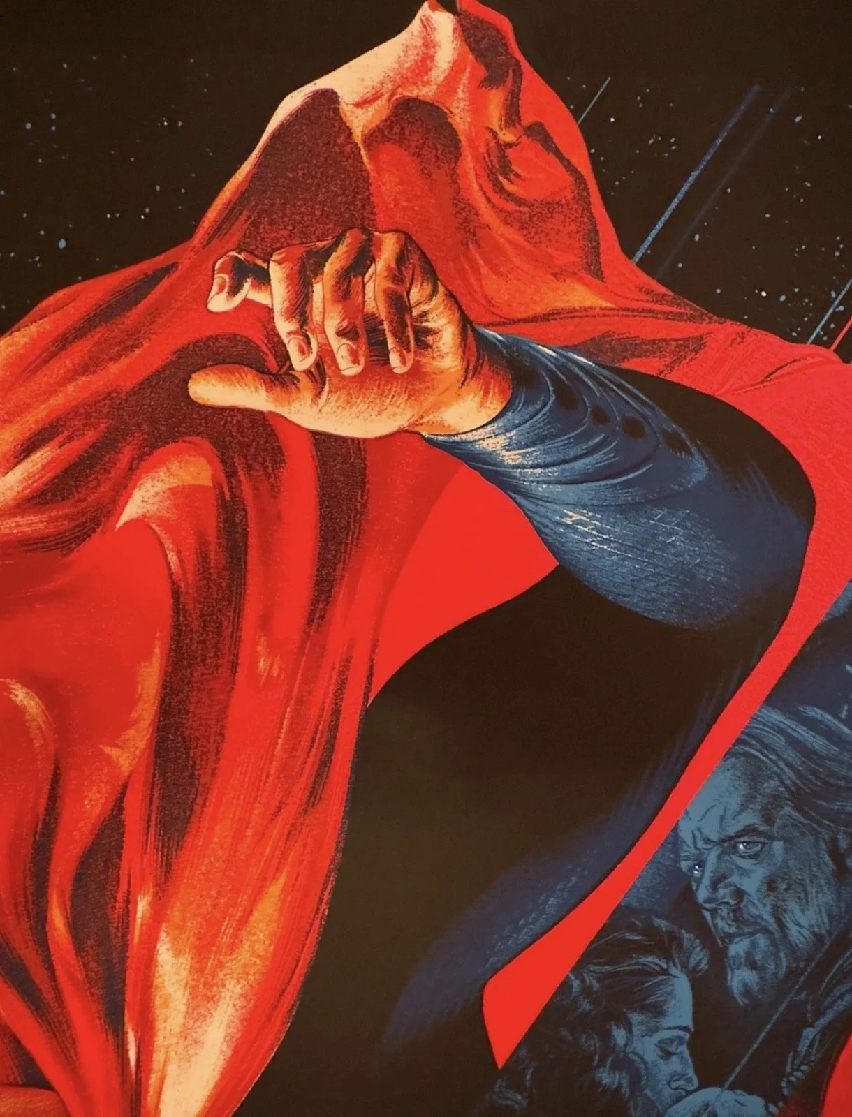 Man of Steel 36 x 24 Screen Print Poster by Martin Ansin Superman Henry Cavill, изображение 5