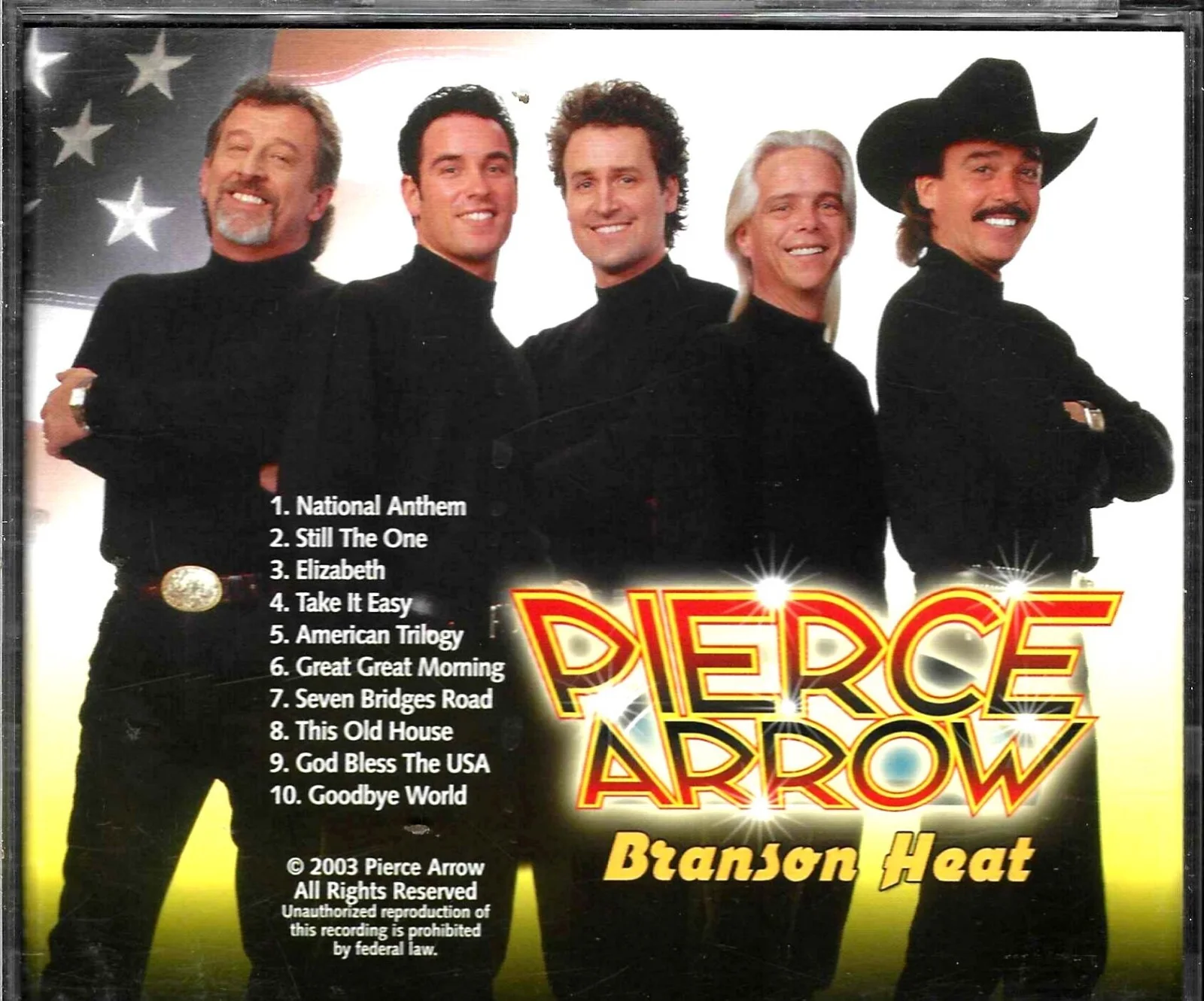 PIERCE ARROW..."BRANSON HEAT".........BRANSON QUARTET....AUTOGRAPHED....HTF CD, image 3