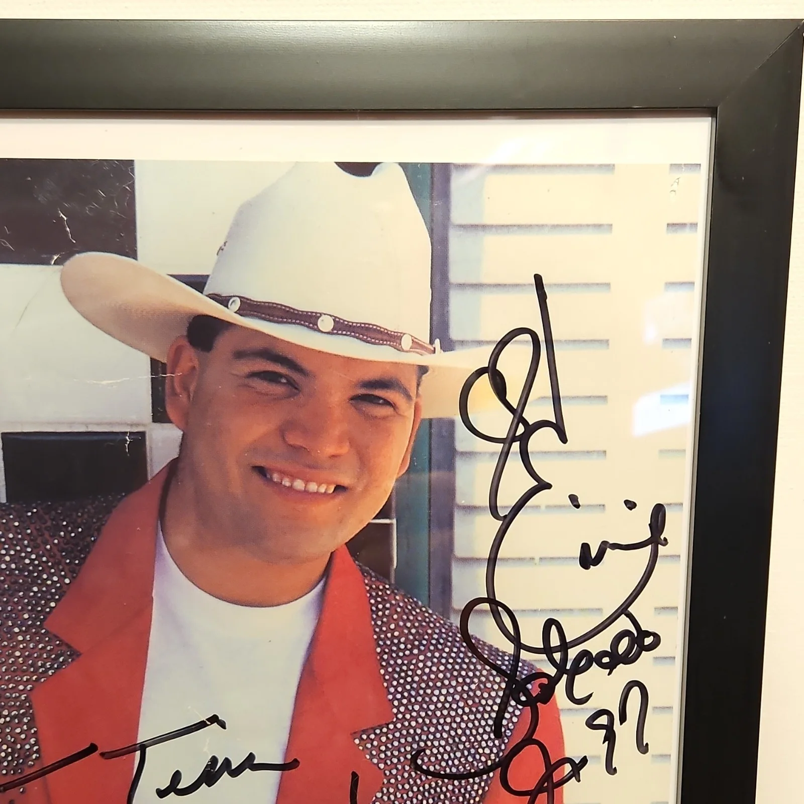 Michael Salgado Autographed Framed Poster Multiple Signatures, image 3