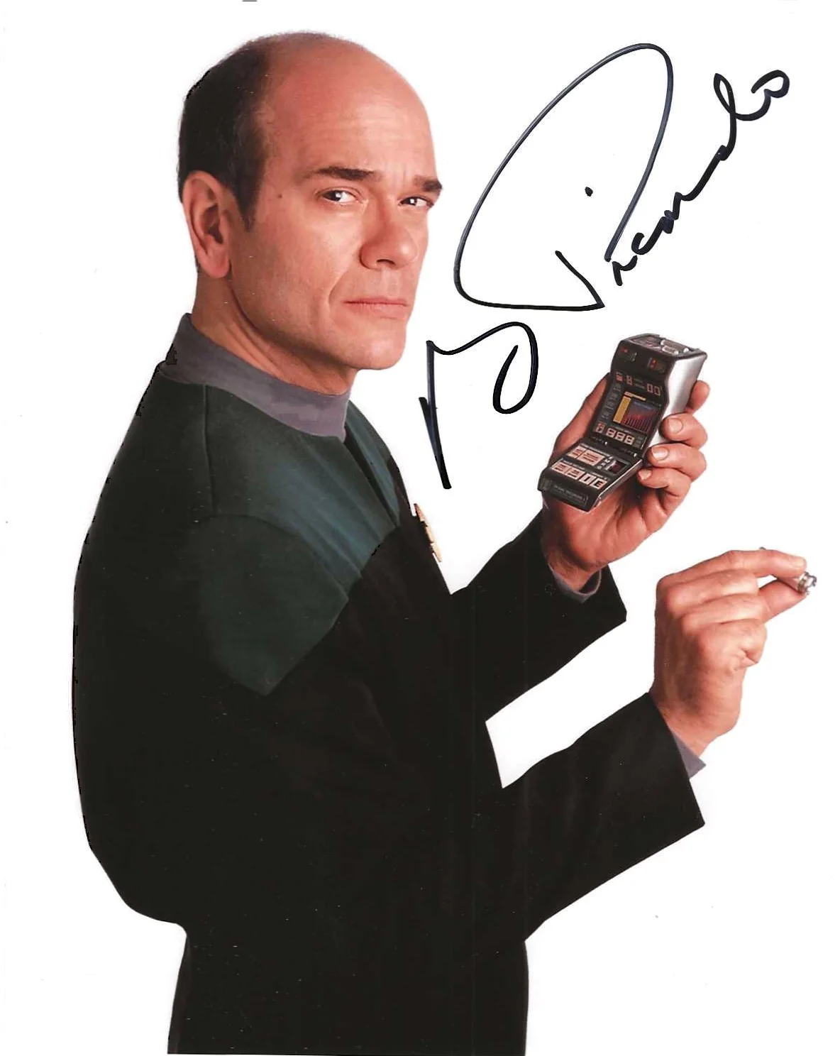 Robert Picardo — ROBERT PICARDO - Color 8 x 10 - STAR TREK : VOYAGER - in Person