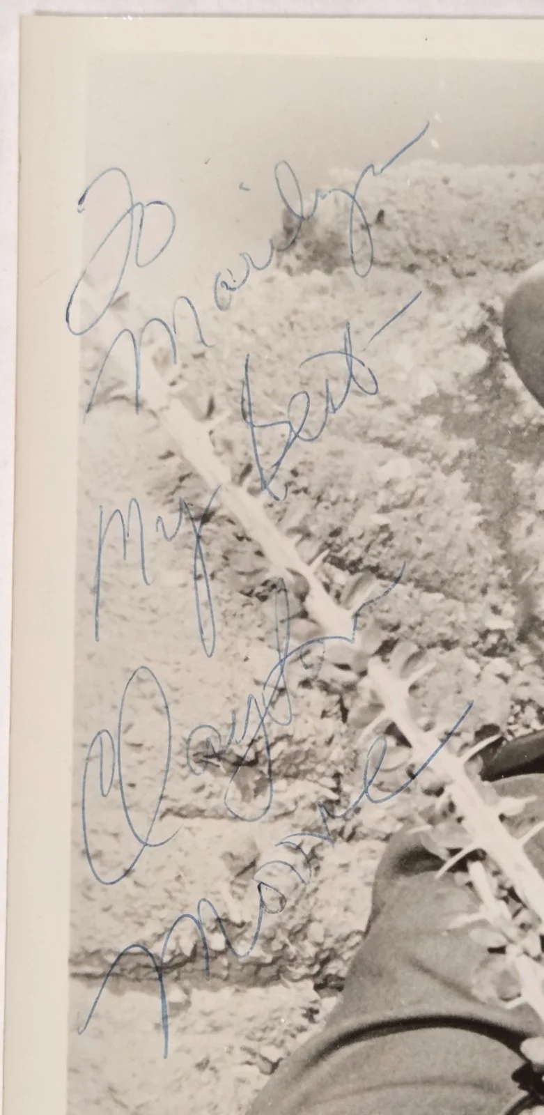 Clayton Moore — Lone Ranger Clayton Moore Signed Photo 8x10 Autograph Western TV Star Vintage, изображение 2