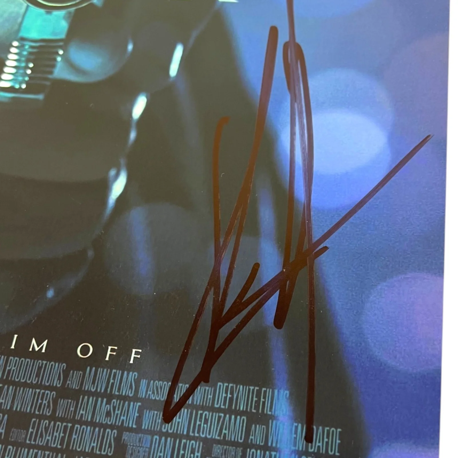 KEANU REEVES — KEANU REEVES SIGNED AUTOGRAPHED JOHN WICK 12X18 MOVIE POSTER PHOTO BECKETT BAS, изображение 2