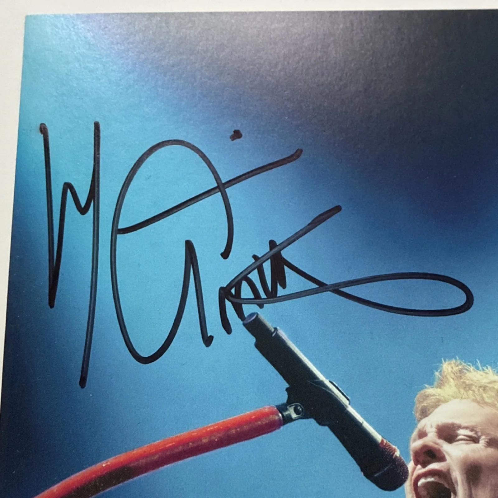 Michael Anthony Van Halen Bassist Autographed Signed 8x10 (proof picture), изображение 2