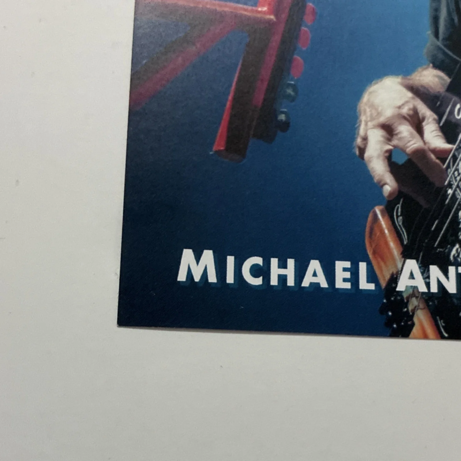 Michael Anthony Van Halen Bassist Autographed Signed 8x10 (proof picture), изображение 3