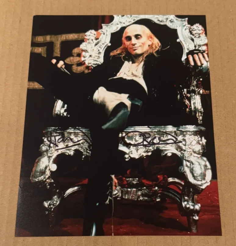 Richard O'Brien — Richard O'Brien (Rocky Horror Picture Show) 8x10 Signed Photo w/ COA Actor #3