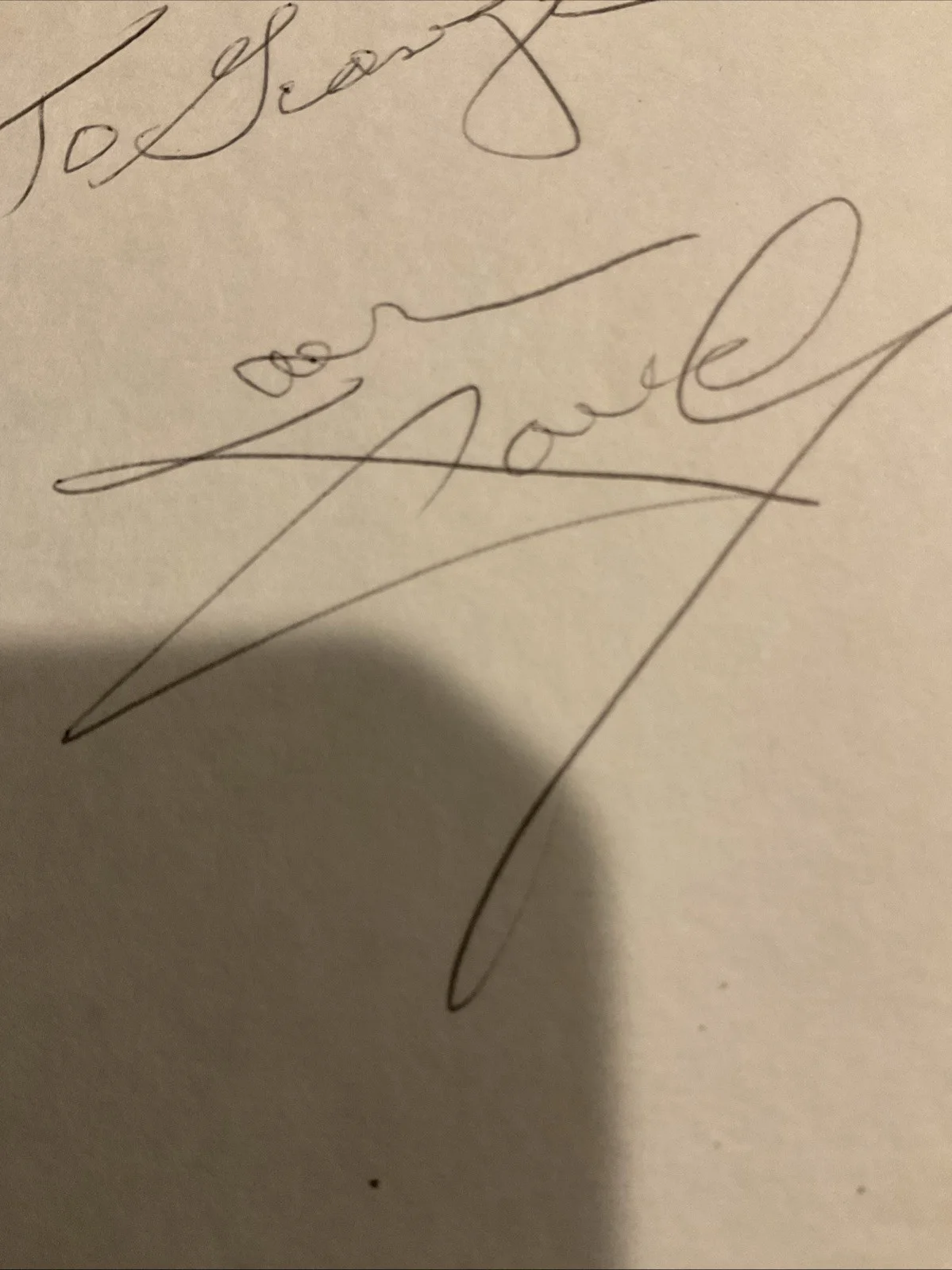 Jane Powell — Jane Powell Signed Autograph 3x5 Index Card Actress Seven Brides For Seven Broth, image 2