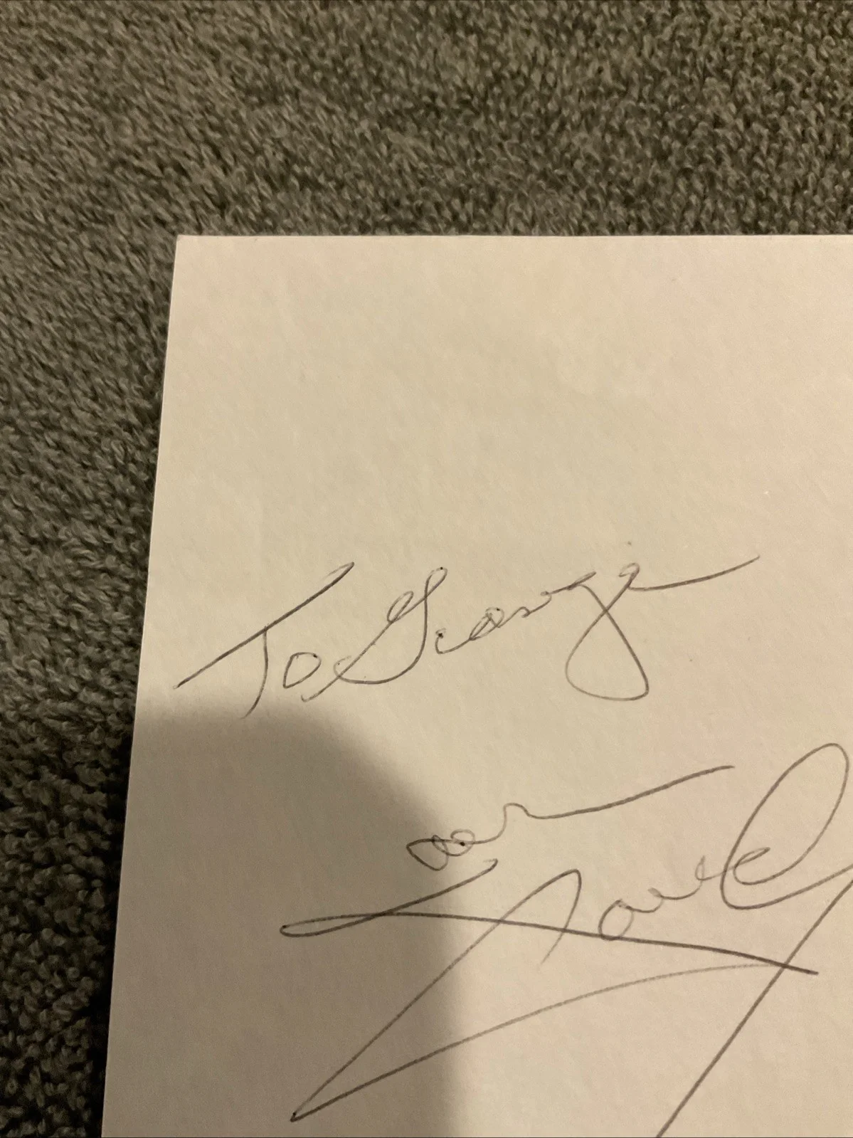 Jane Powell — Jane Powell Signed Autograph 3x5 Index Card Actress Seven Brides For Seven Broth, image 3
