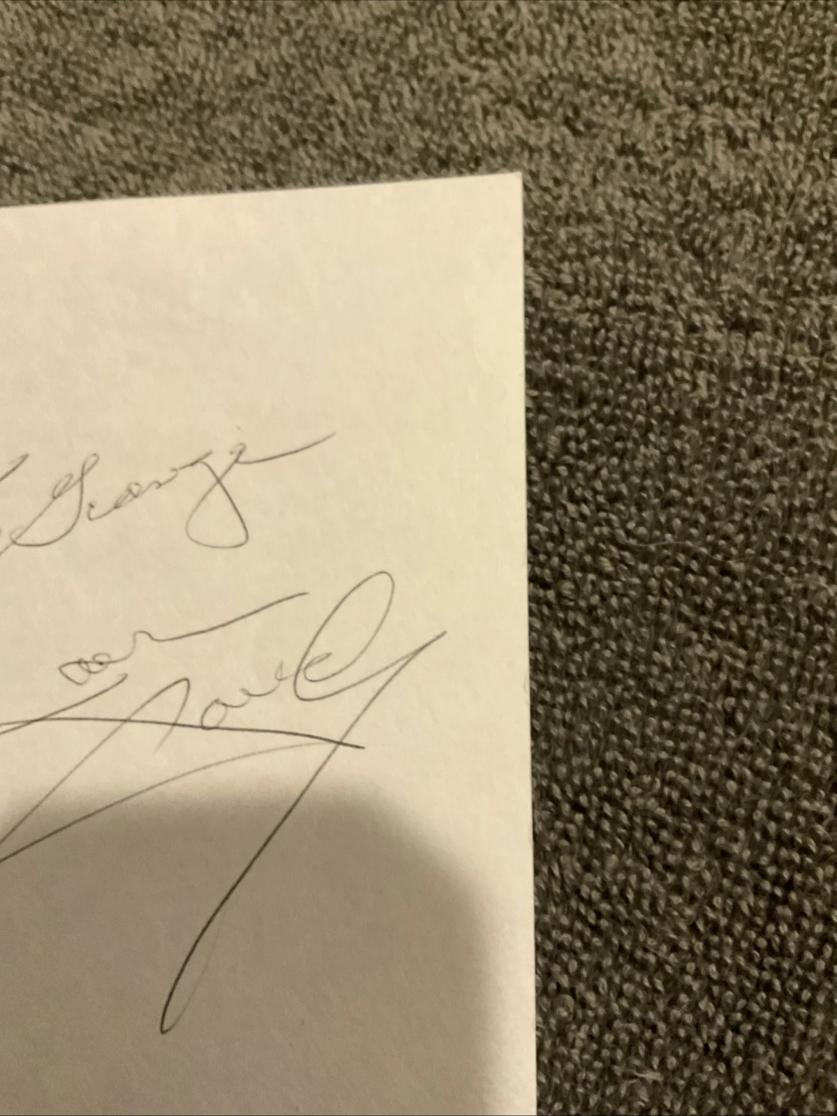 Jane Powell — Jane Powell Signed Autograph 3x5 Index Card Actress Seven Brides For Seven Broth, image 4
