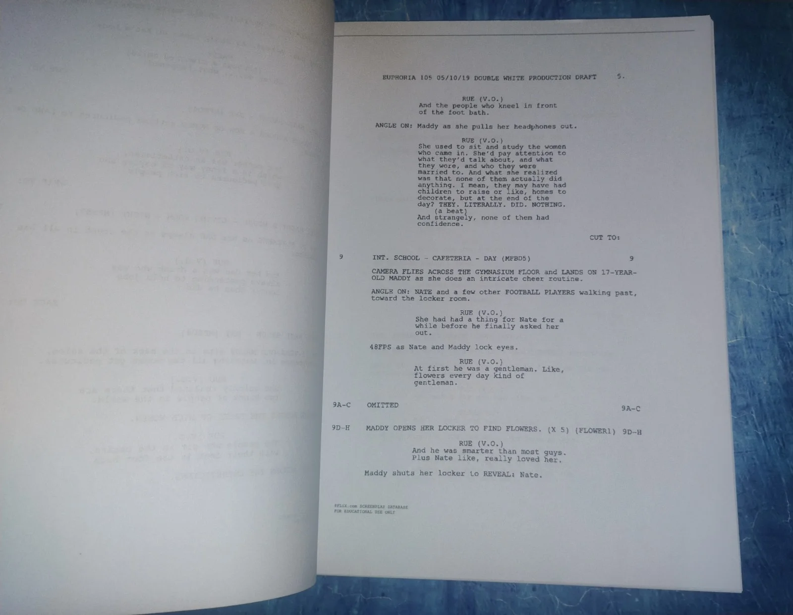 Eric Dane Hand Signed Autograph Euphoria Script COA Bonnie & Clyde NO US TARIFF, image 5