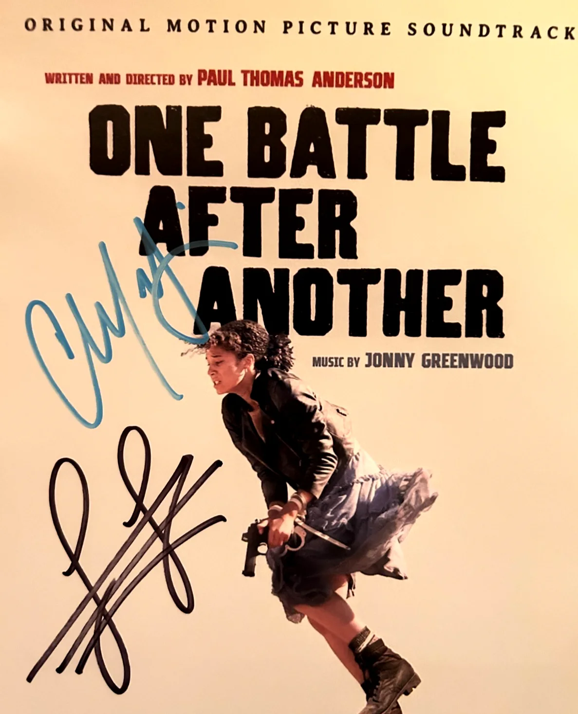 Chase Infiniti, Johnny Greenwood — Chase Infiniti, Johnny Greenwood (ONE BATTLE..) Signed 8x10 PhotoAutograph w/COA, изображение 3