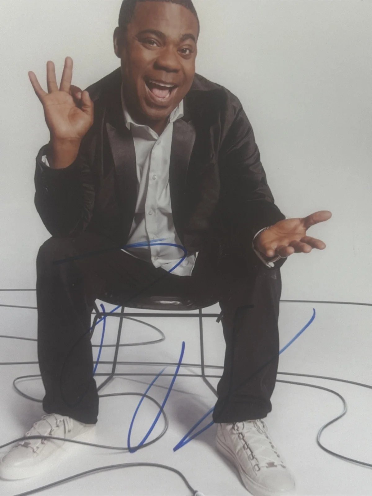 Tracy Morgan — Tracy Morgan SNL Actor Comedian Signed Autographed Photo Authentic, image 2