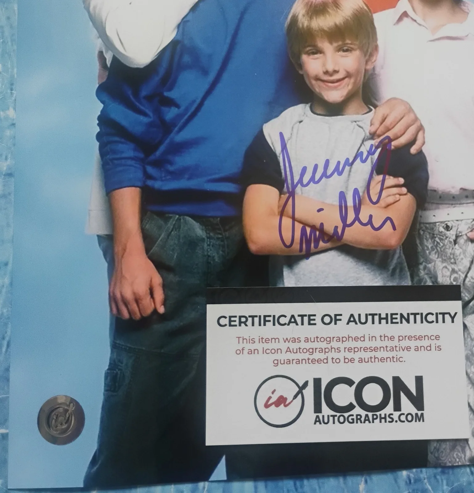 Jeremy Miller Hand Signed Autograph 8x10 Photo COA Growing Pains NO US TARIFFS, изображение 4