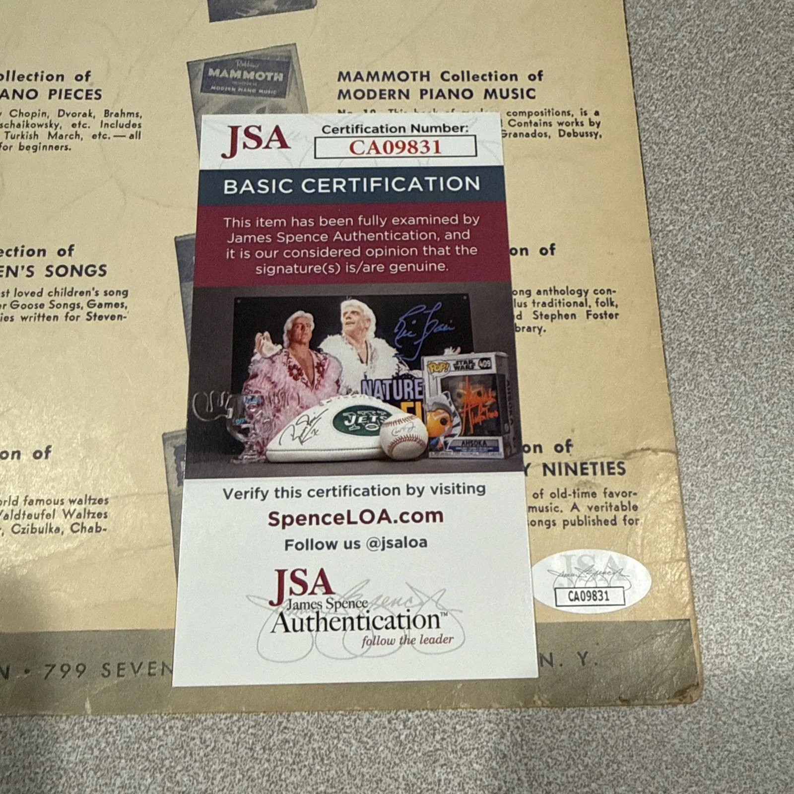 Kathryn Grayson Autograph SIGNED Sheet Music JSA COA Be My Love New Orleans, изображение 5