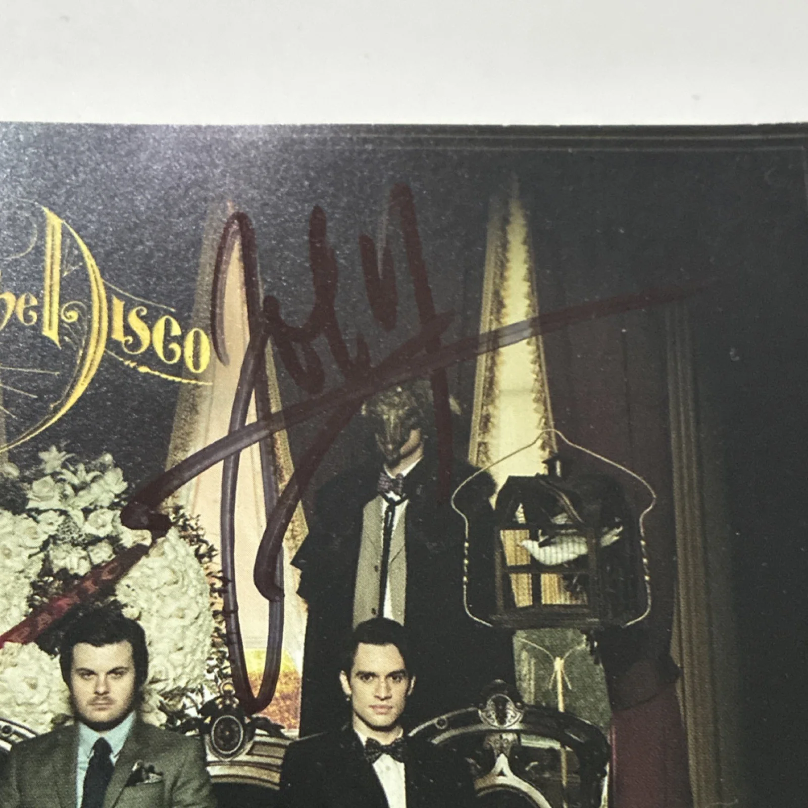 Panic! at the Disco CD Booklet Only Autograph Signed Brendon Urie READ DESCRIP, image 4