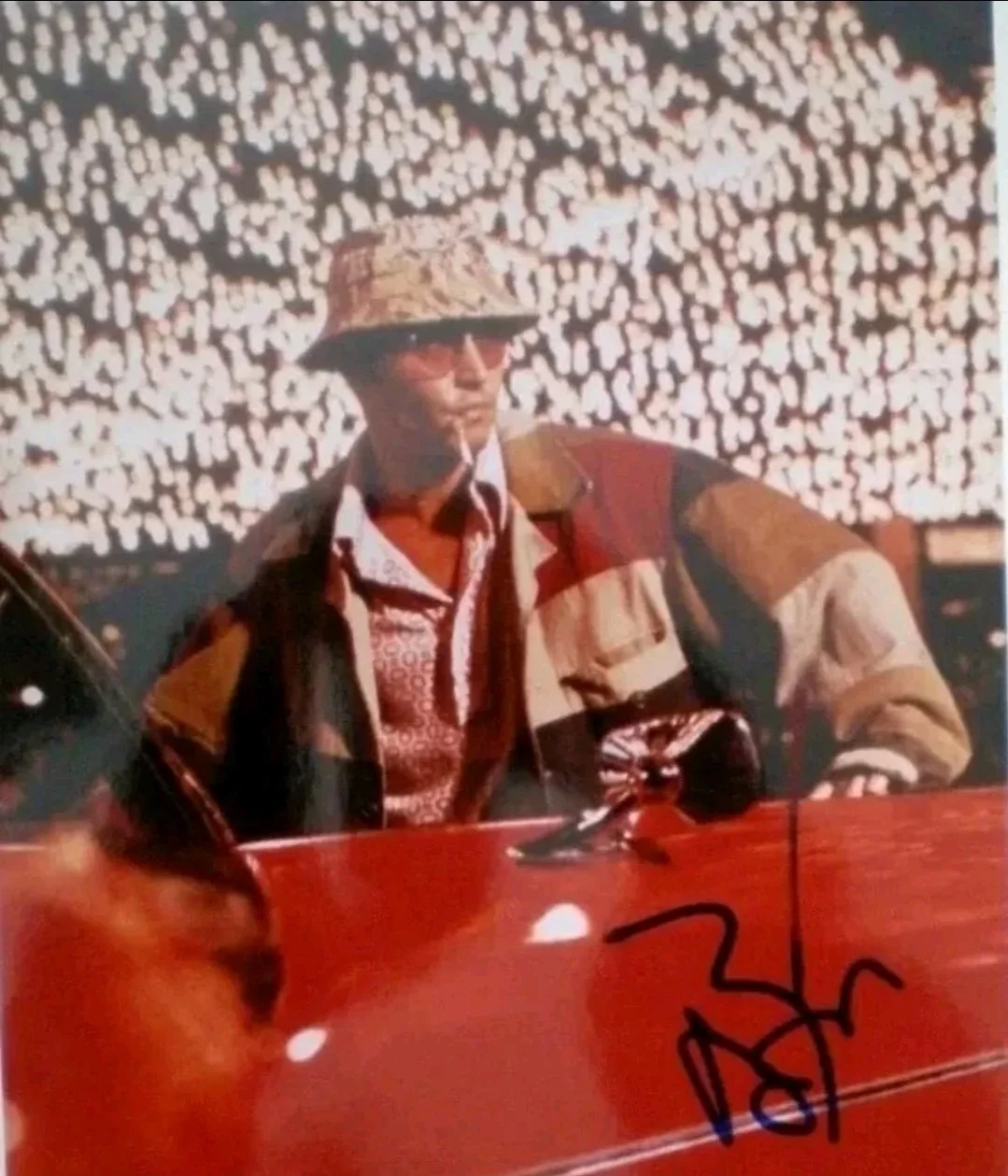 Johnny Depp — Johnny Depp Autographed 8x10 Global Authentics Fear and Loathing in Las Vegas, изображение 5