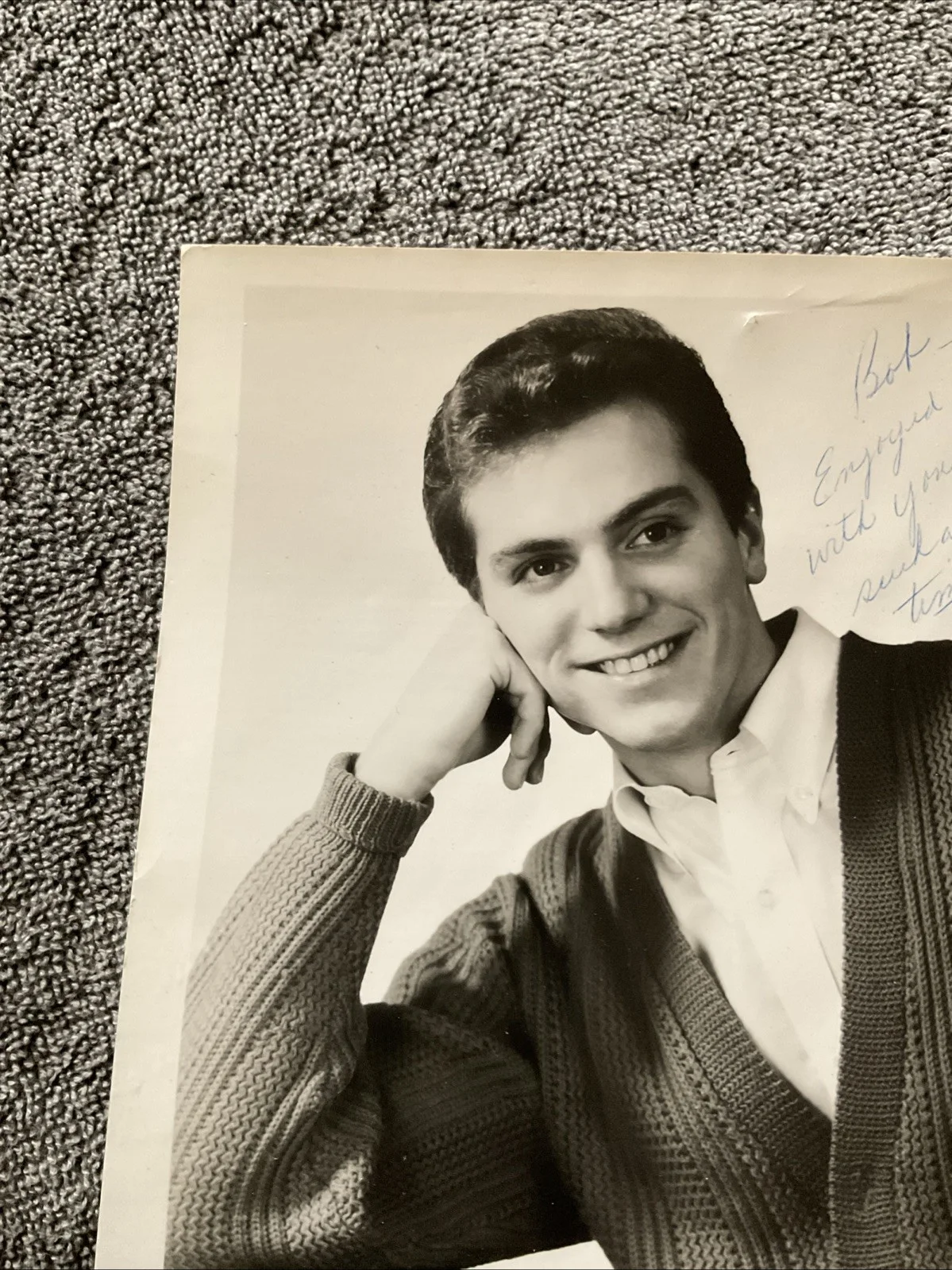 Mickey Turner — 8x10 Mickey Turner Signed Promotional Photo, Inscribed, изображение 3