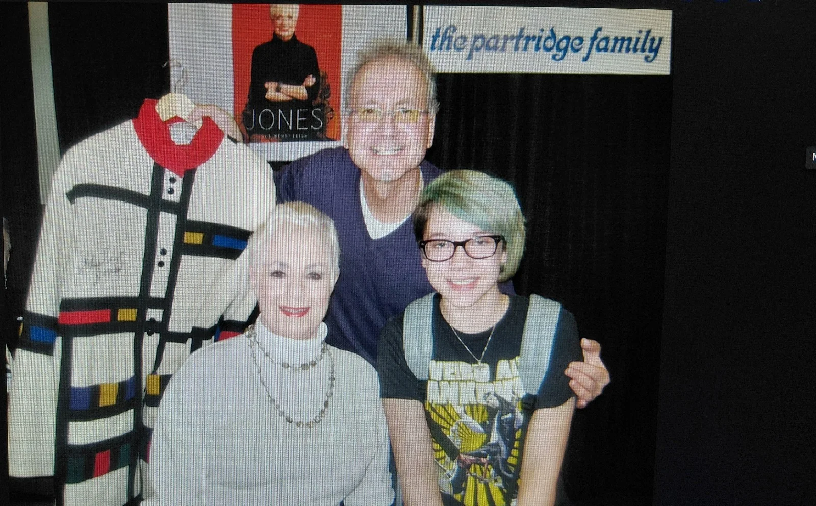 SHIRLEY JONES — Shirley Jones RARE 1970's Partridge Family Bus Coat SIGNED 1/1 David Cassidy