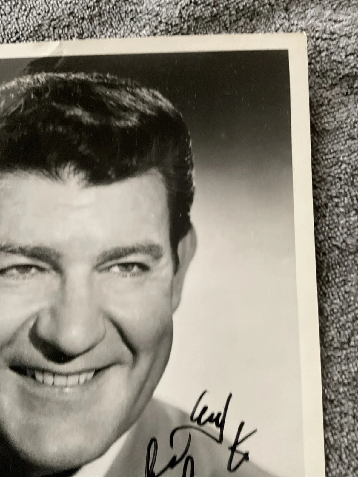 8x10 Tex Williams signed photo Western Swing Singer. Smoke, Smoke, Smoke, image 4