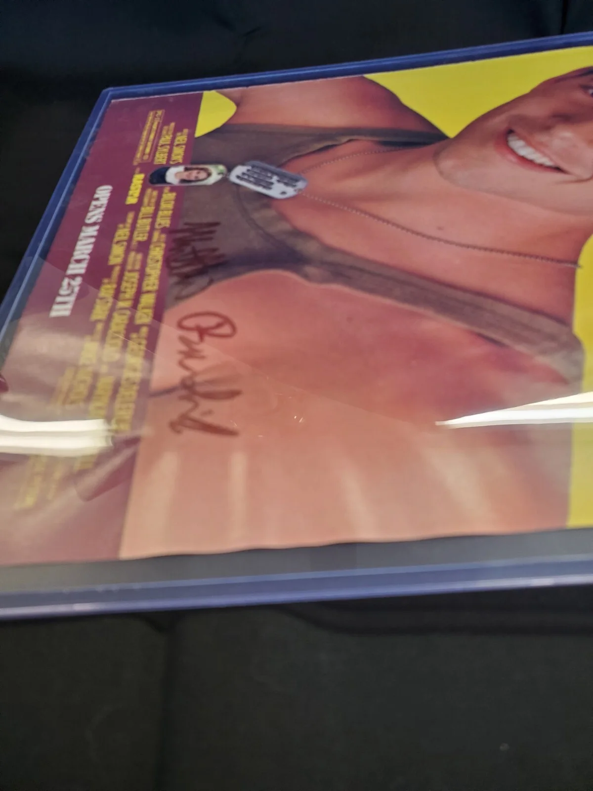 Matthew Broderick — Matthew Broderick Signed Biloxi Blues Advertisement, image 2