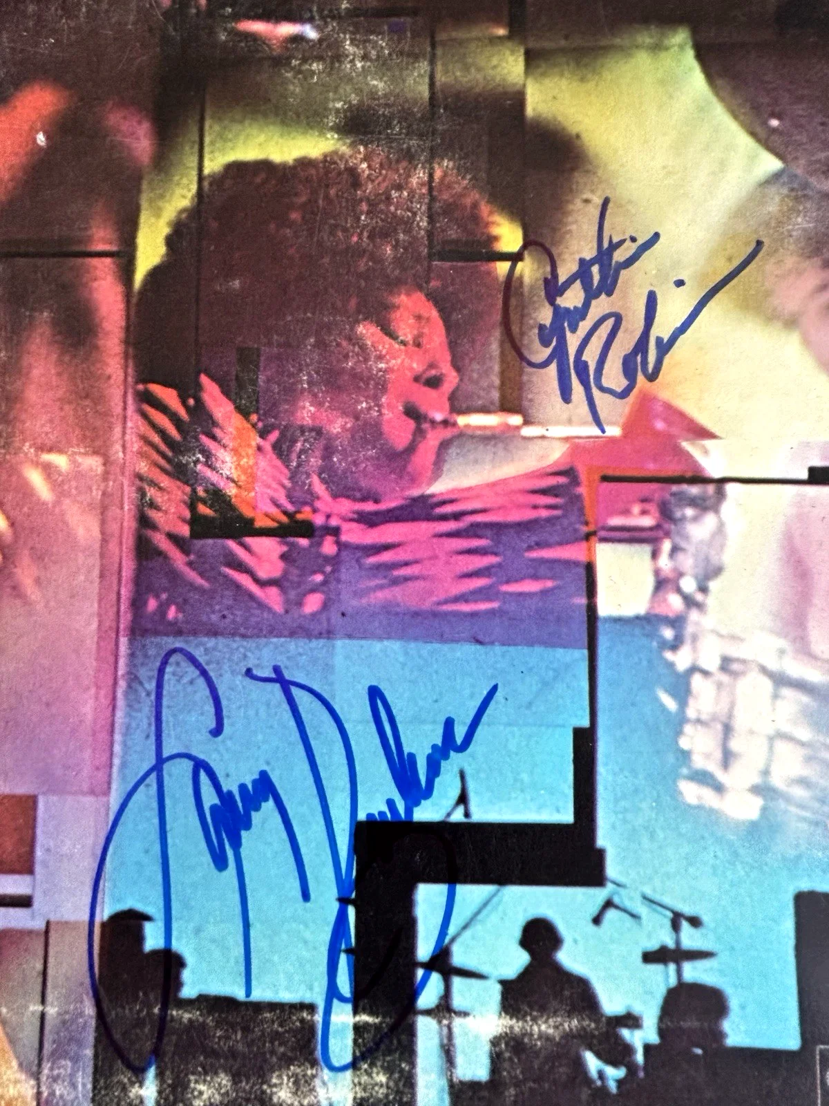 SLY AND THE FAMILY STONE Signed STAND Vinyl RECORD JSA COA By 4 ROBINSON Martini, изображение 4