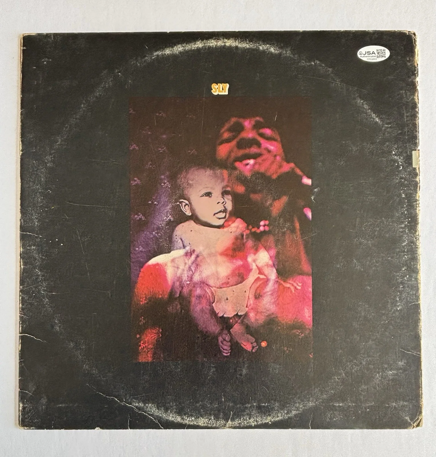 SLY AND THE FAMILY STONE Signed STAND Vinyl RECORD JSA COA By 4 ROBINSON Martini, изображение 5