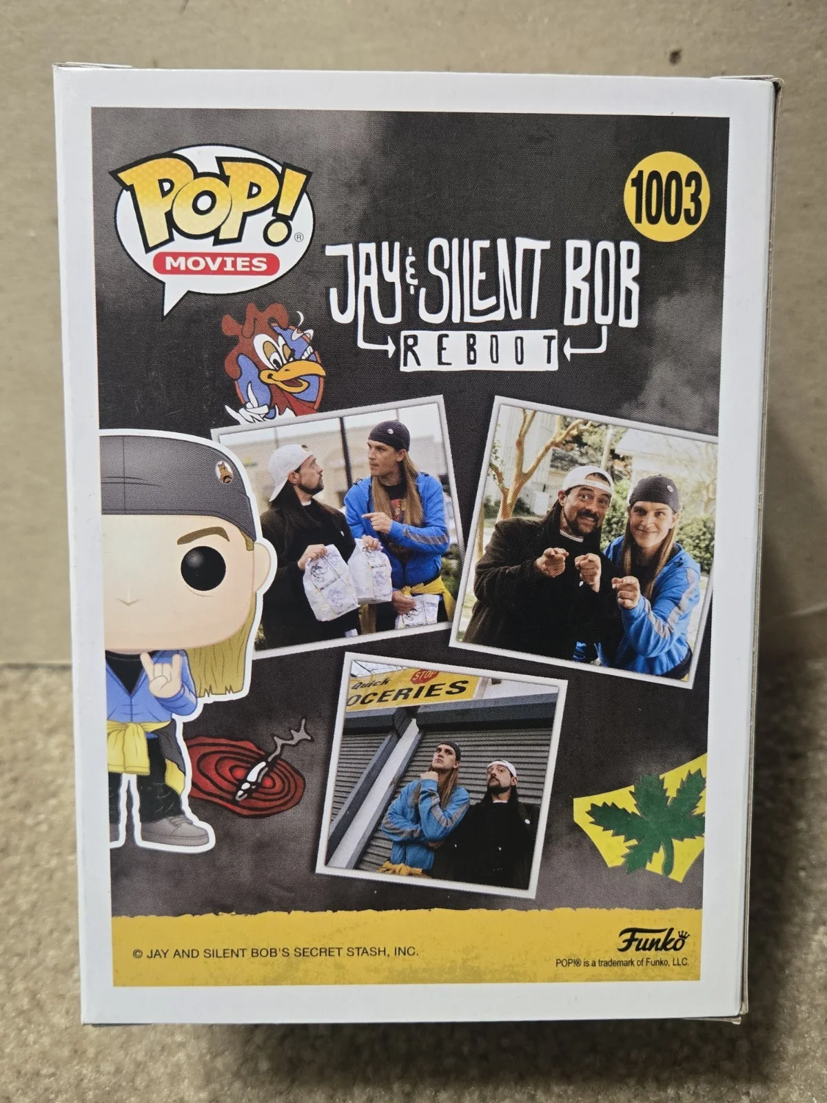 Jason Mewes — Jason Mewes SIGNED Jay & Silent Bob Reboot Funko WITH QUOTE! JSA WITNESS COA, изображение 3