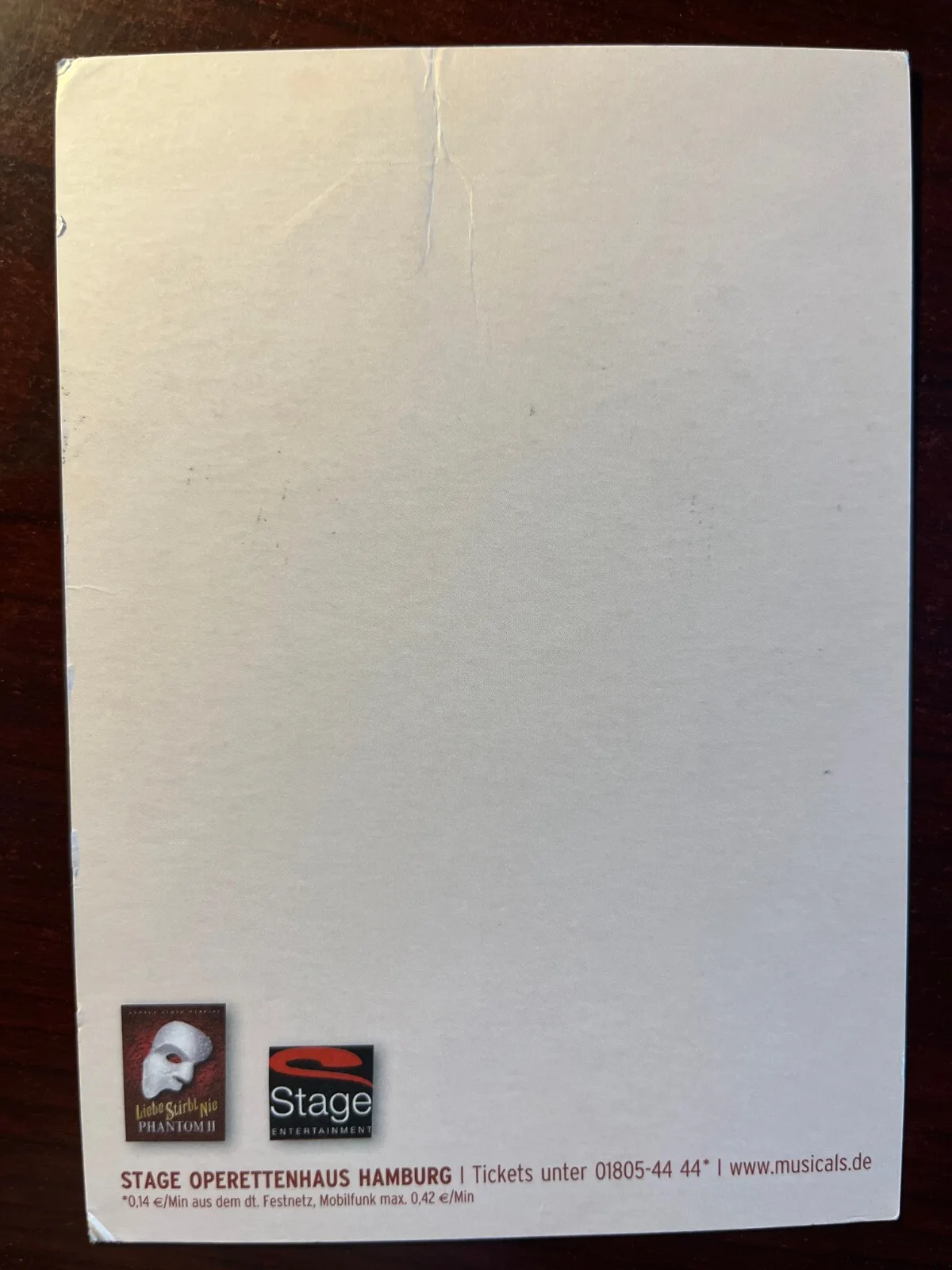 Rachel Anne Moore — Rachel Anne Moore Autograph Photo Card 6x4 Phantom of the Opera Actress RARE, изображение 3