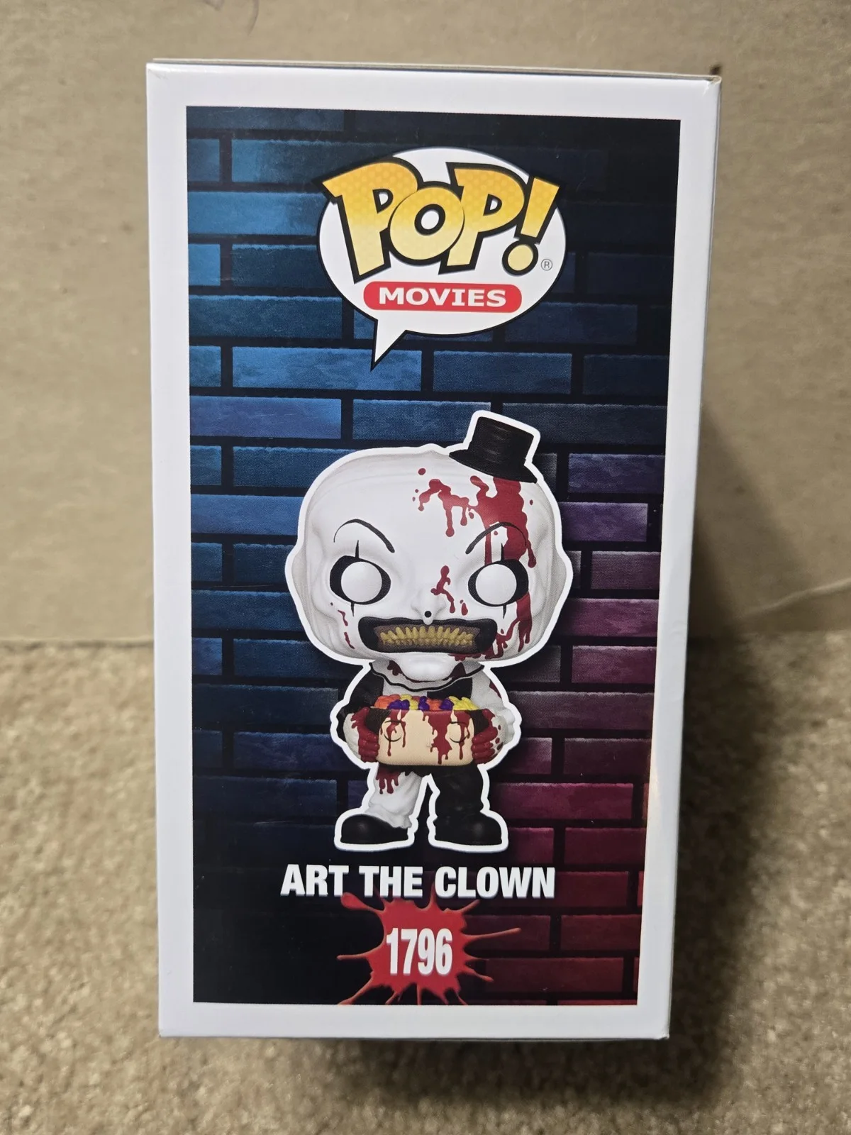David Howard Thornton — David Howard Thornton SIGNED Art the Clown Funko Pop WITH SKETCH! JSA COA, изображение 4