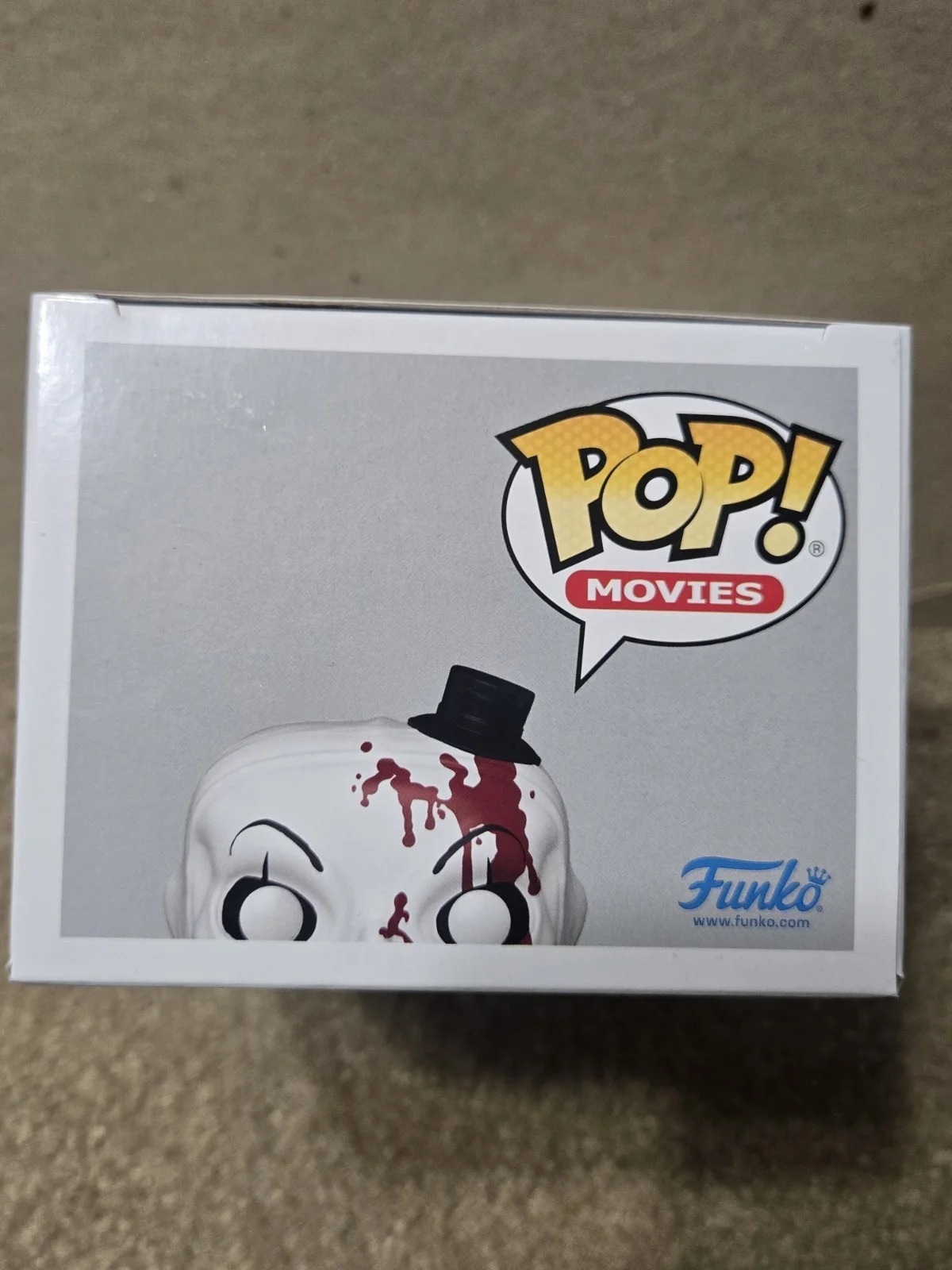 David Howard Thornton — David Howard Thornton SIGNED Art the Clown Funko Pop WITH SKETCH! JSA COA, изображение 5