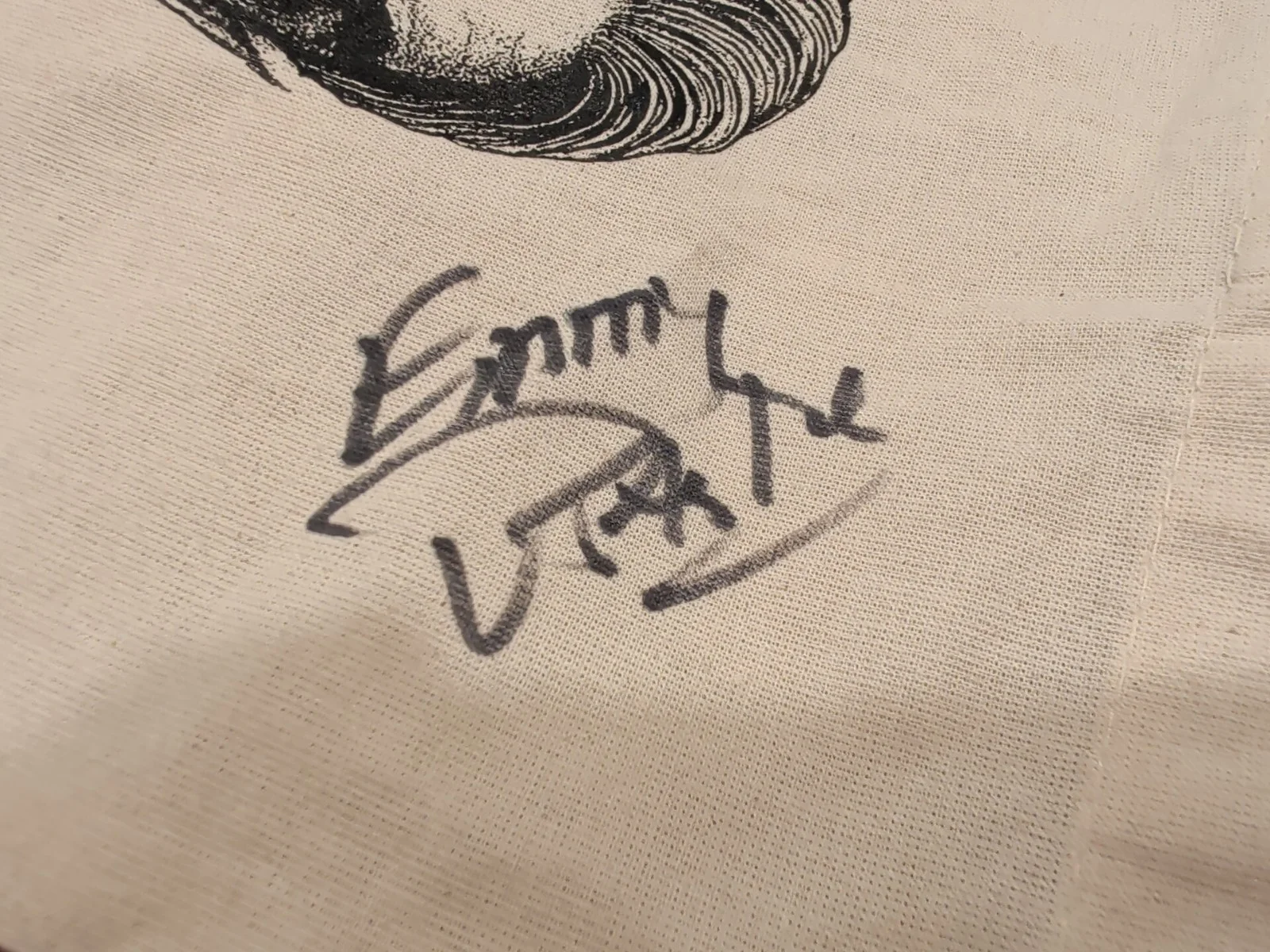 Vincent Pastore — Vincent Pastore Star Sopranos Salvatore Autographed Signed Gabaghoul Tote, image 2
