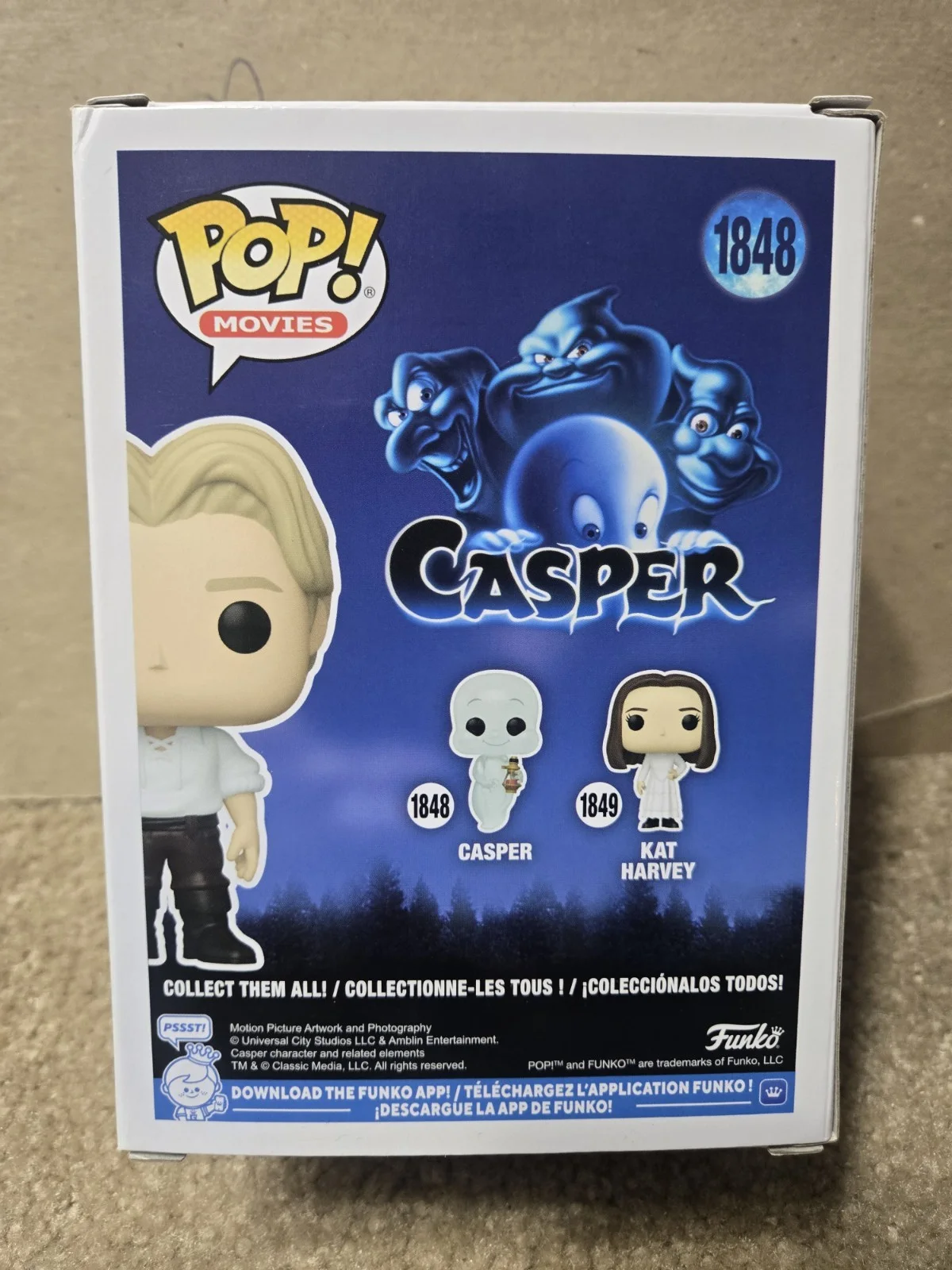Devon Sawa — Devon Sawa SIGNED Casper CHASE Funko Pop #1848! JSA WITNESS COA, image 3