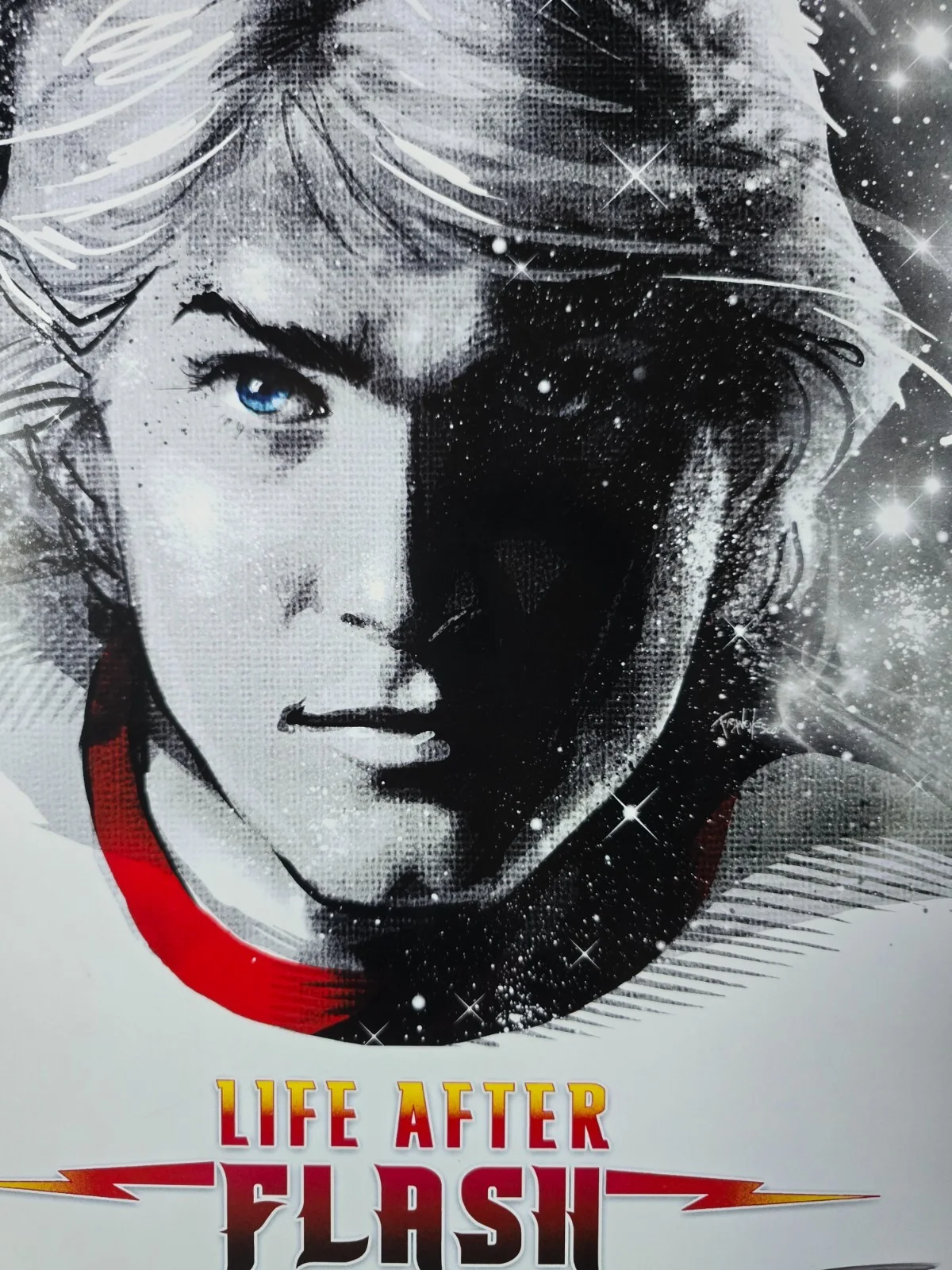 Sam J Jones — SIGNED LIFE AFTER FLASH GORDON ART PRINT POSTER HAND SIGNED SAM J JONES 17x11, изображение 2