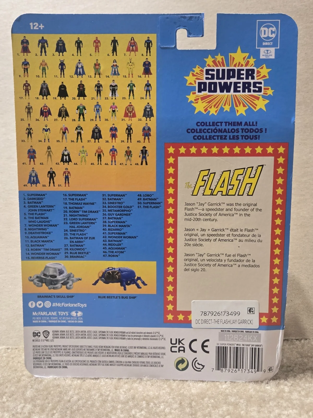 John Wesley Shipp — John Wesley Shipp SIGNED The Flash Dc Super Powers Figure! JSA COA, image 3