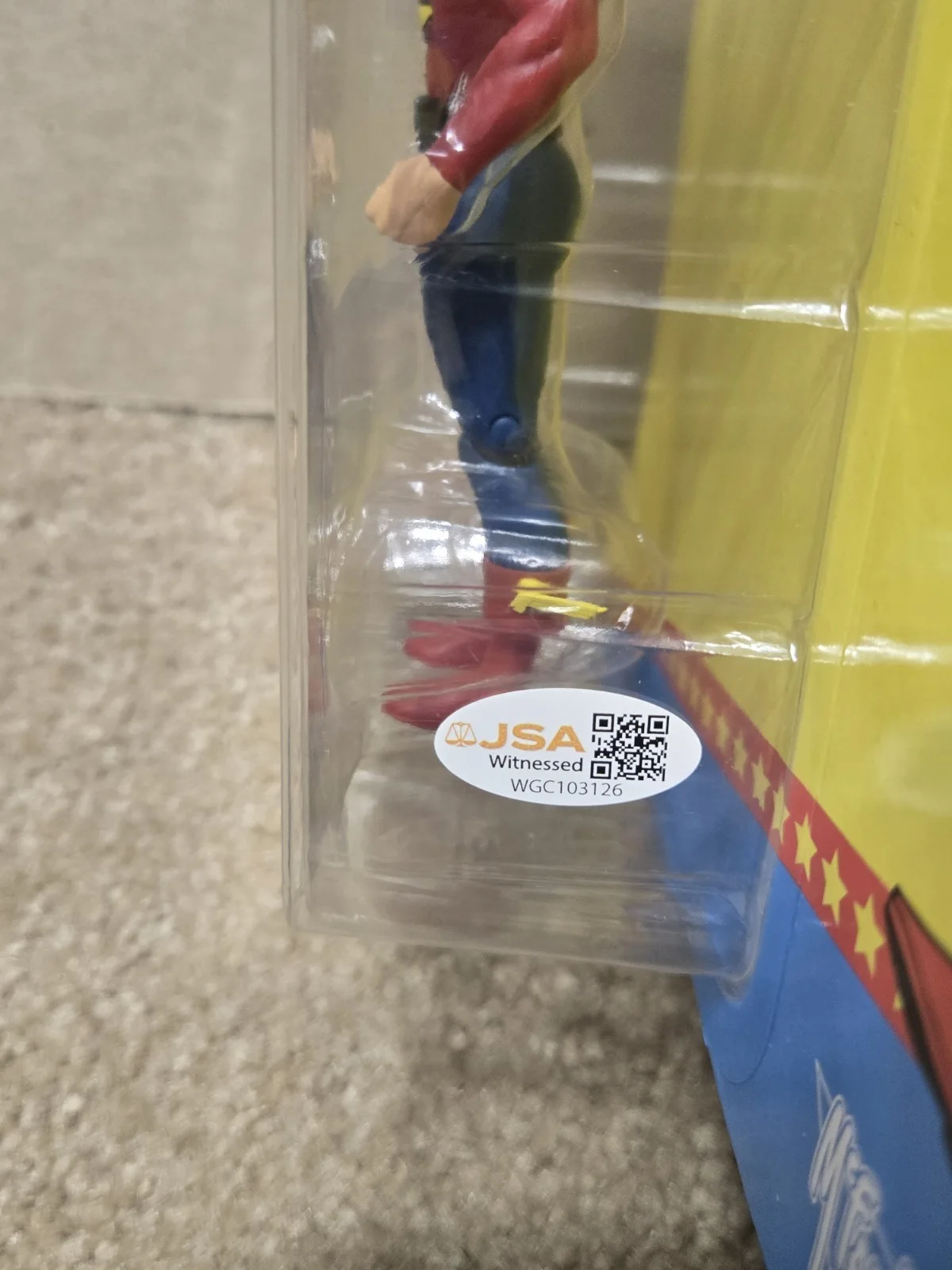 John Wesley Shipp — John Wesley Shipp SIGNED The Flash Dc Super Powers Figure! JSA COA, image 4