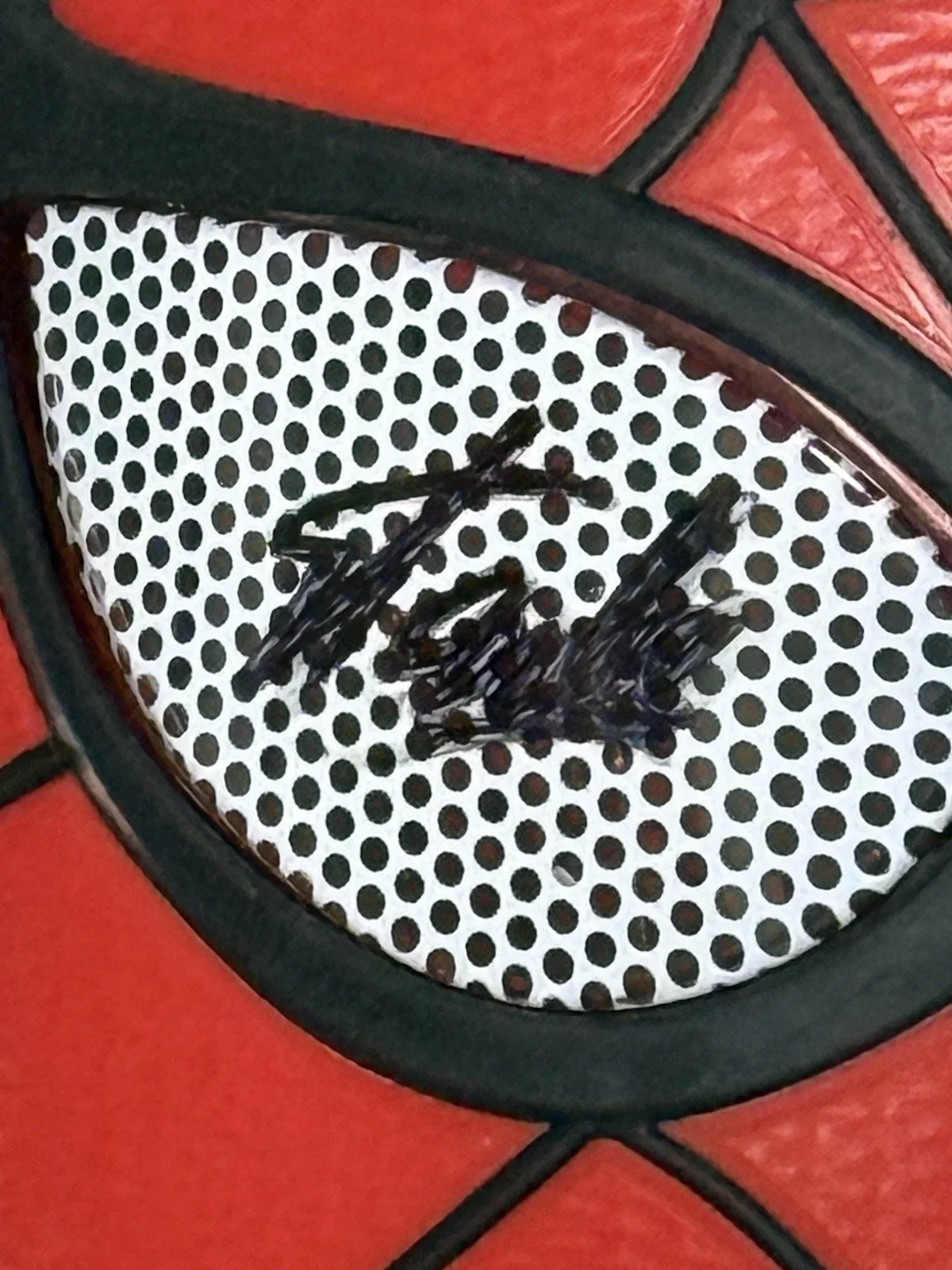 Stan Lee — Stan Lee Signed Spiderman Mask Movie Poster Professionally Framed PSA COA, image 4