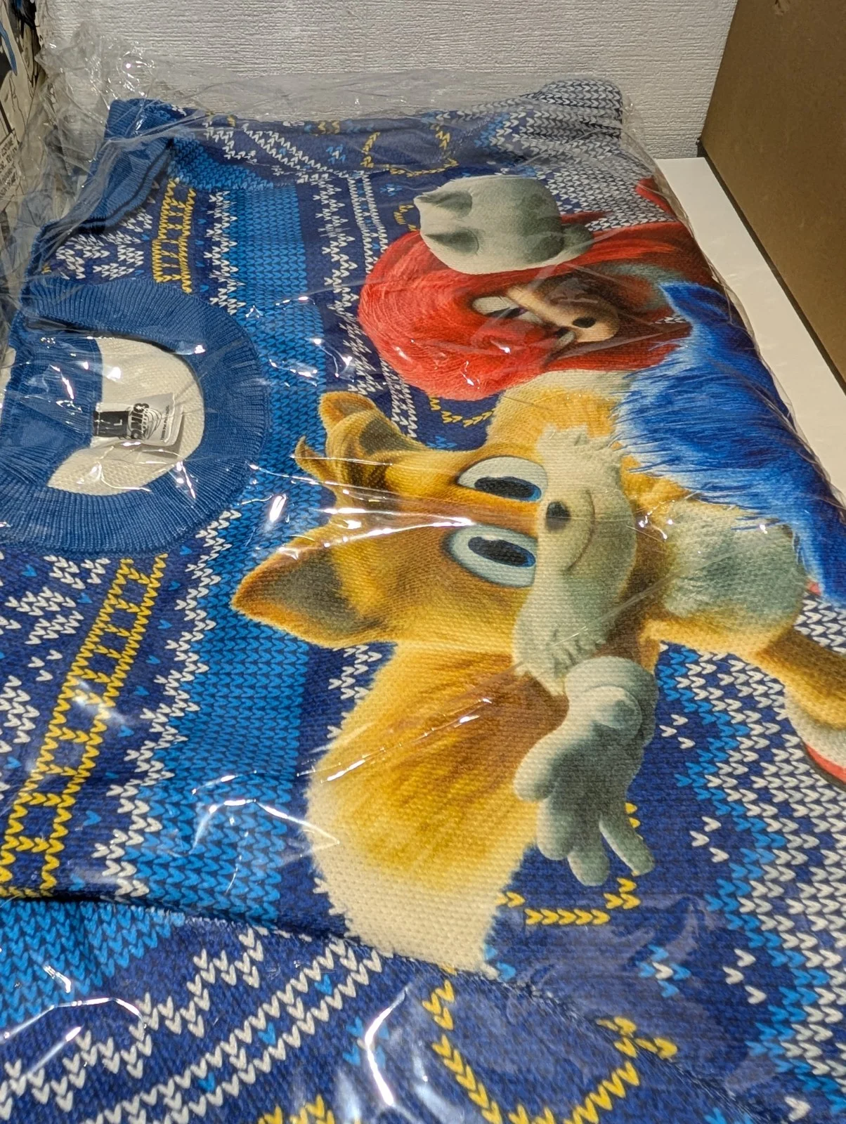Sonic The Hedgehog 3 Movie Promotional Christmas Jumper Ugly Sweater NEW Promo, изображение 4