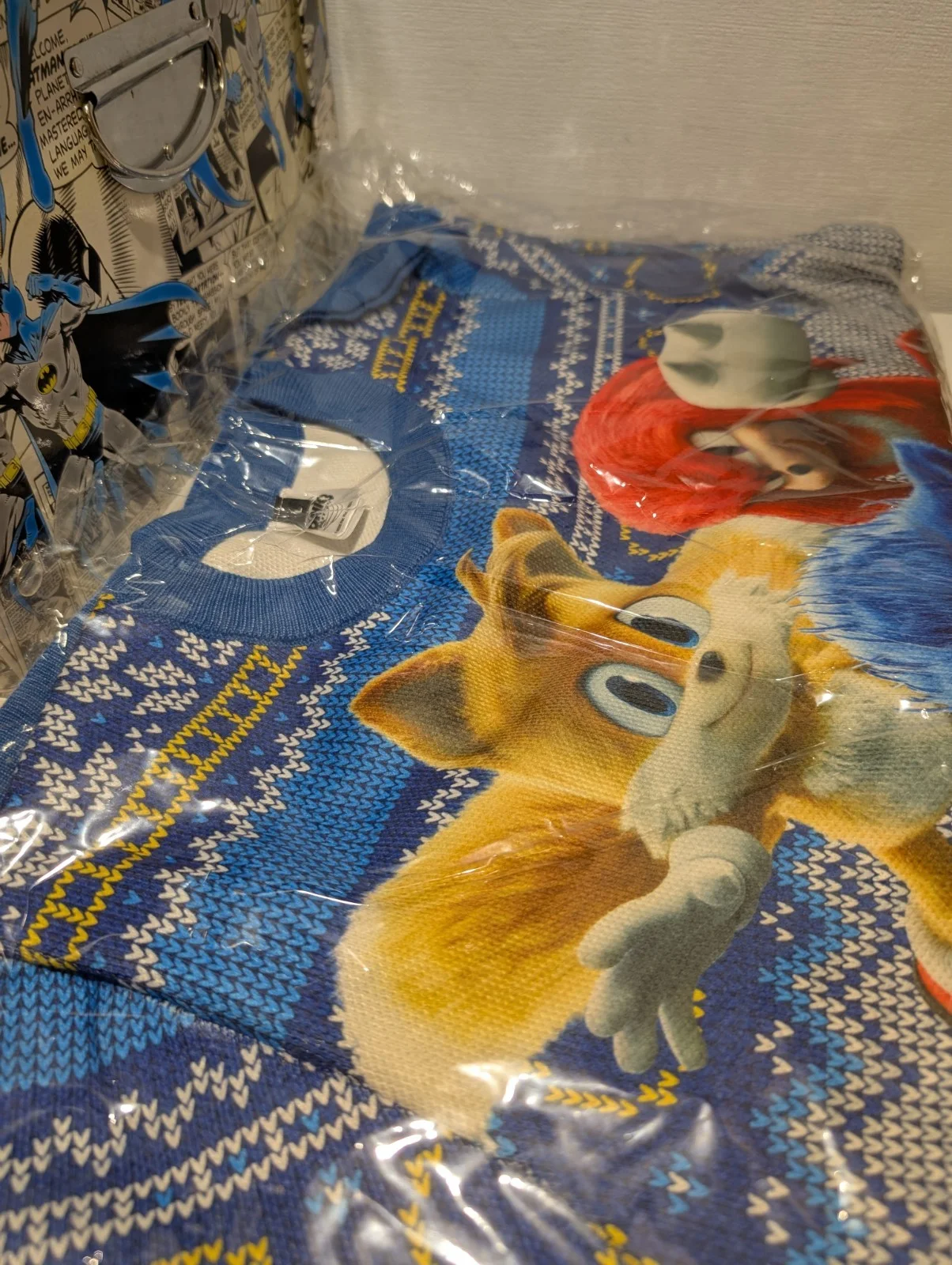 Sonic The Hedgehog 3 Movie Promotional Christmas Jumper Ugly Sweater NEW Promo, изображение 5