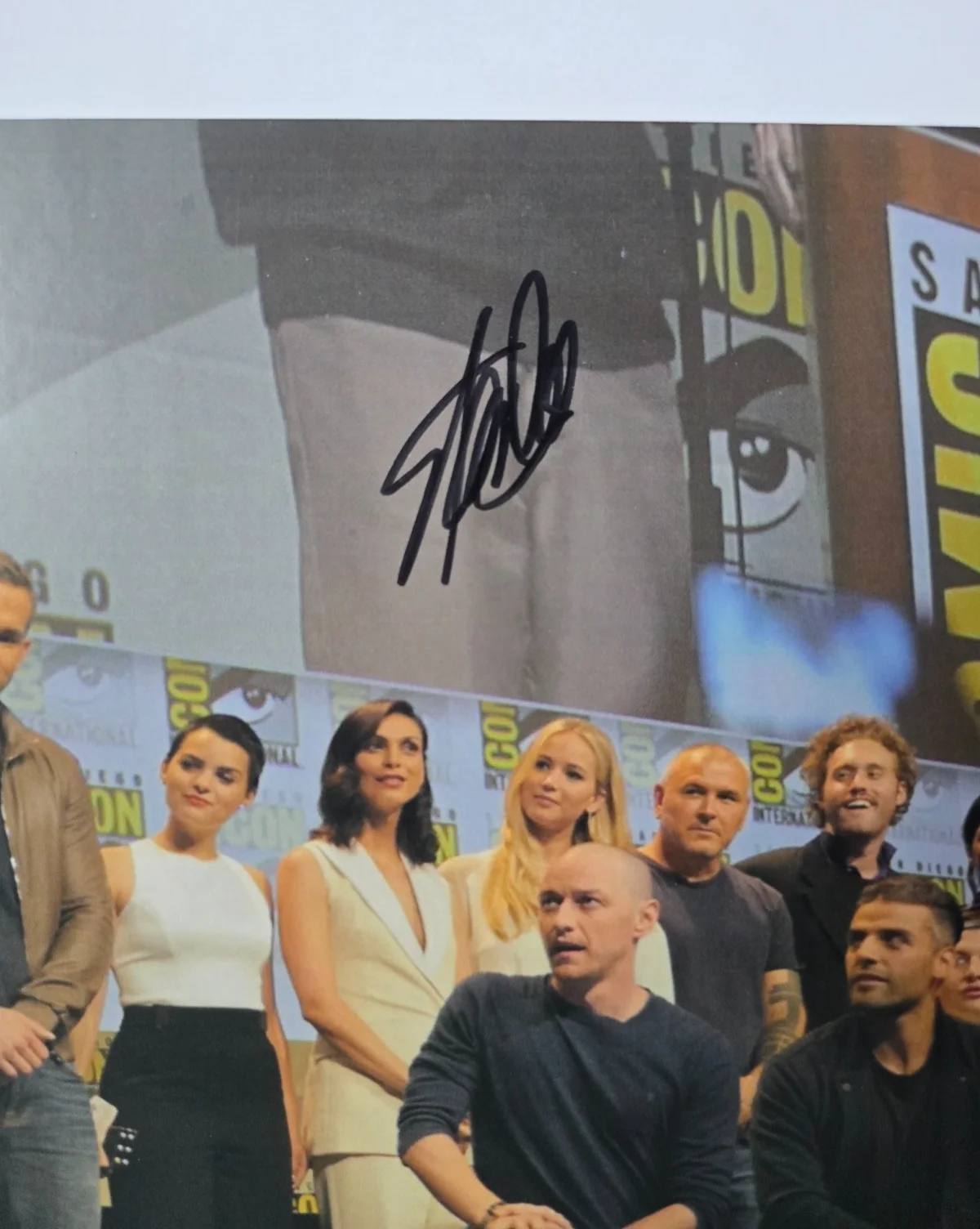 Stan Lee — MARVEL COMICS STAN LEE COLLECTIBLES PRINT HAND SIGNED SAN DIEGO COMIC CON 17x11, image 5