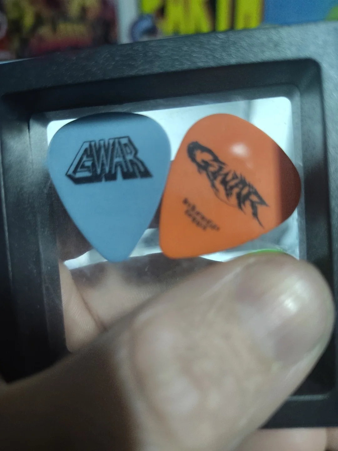 Gwar Two Flattus And A Beefcake Guitar Pick, изображение 2
