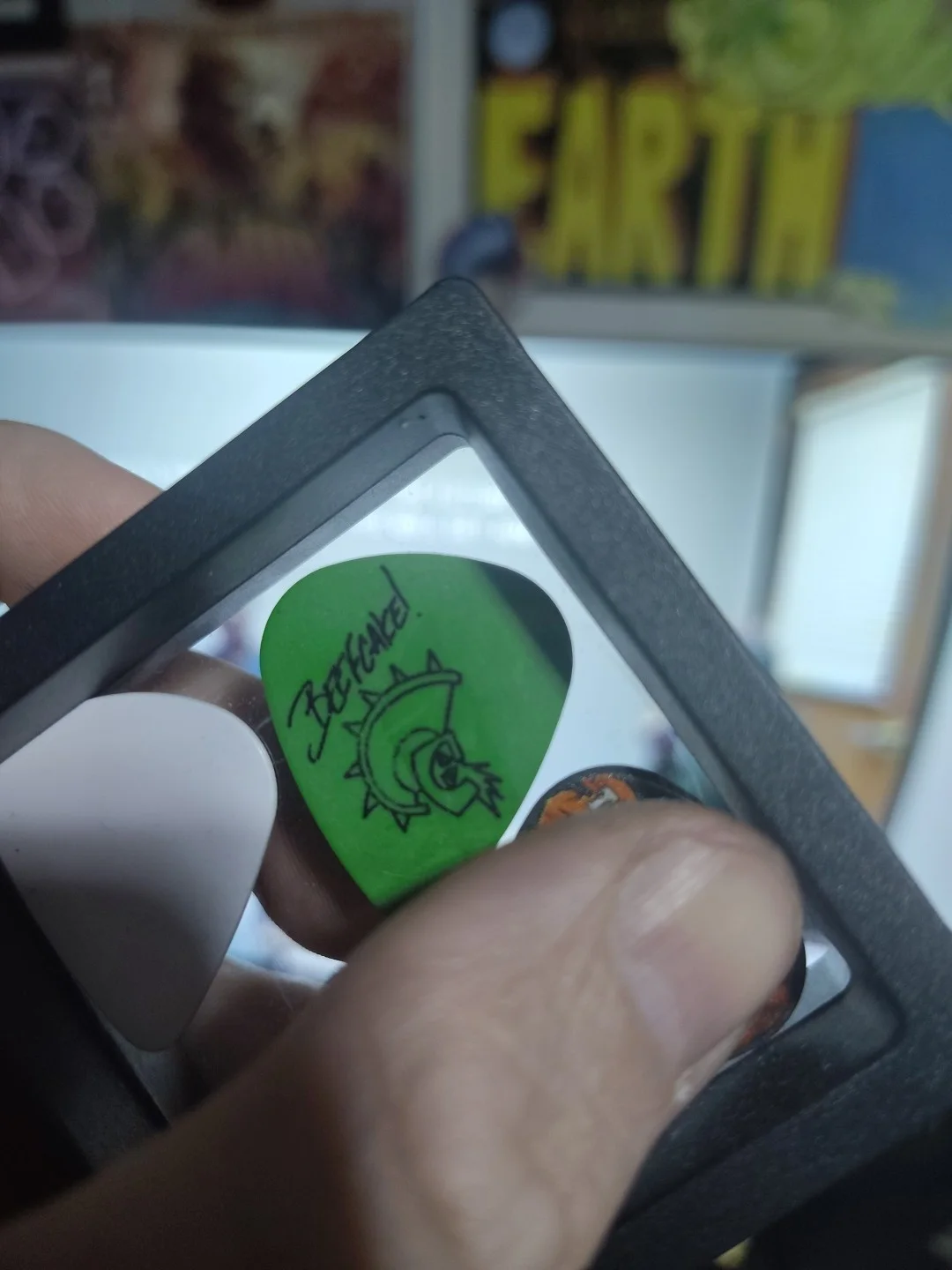 Gwar Two Flattus And A Beefcake Guitar Pick, изображение 3