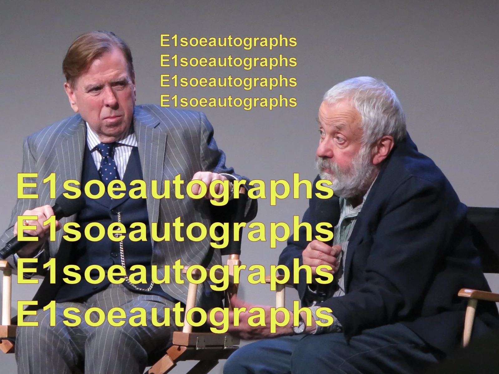 Timothy Spall — Timothy Spall signed Mr Turner photo Rare, image 3