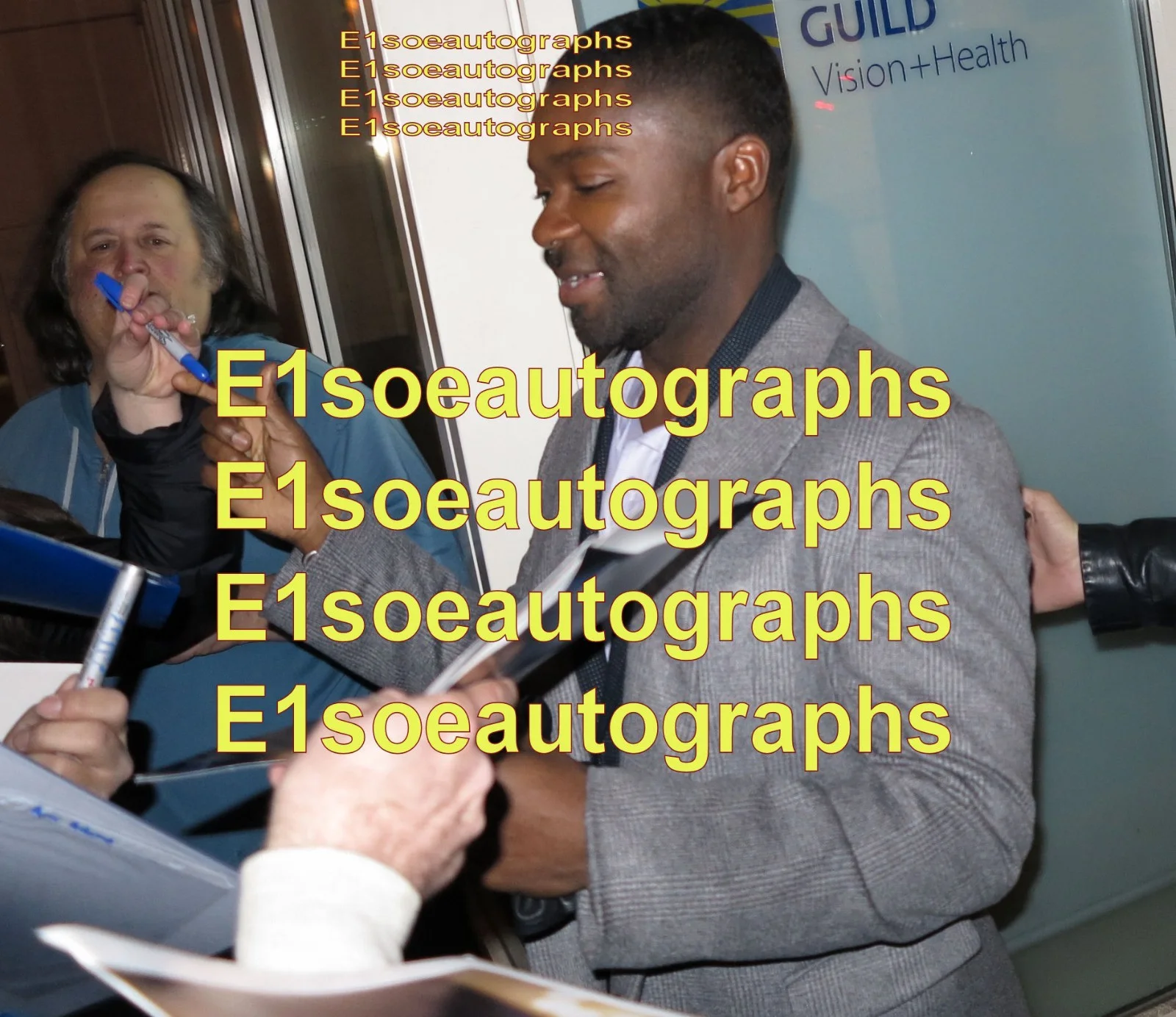 david oyelowo — David Oyelowo signed Martin Luther King Jr' Selma 8x10 Photo - Proof, image 2