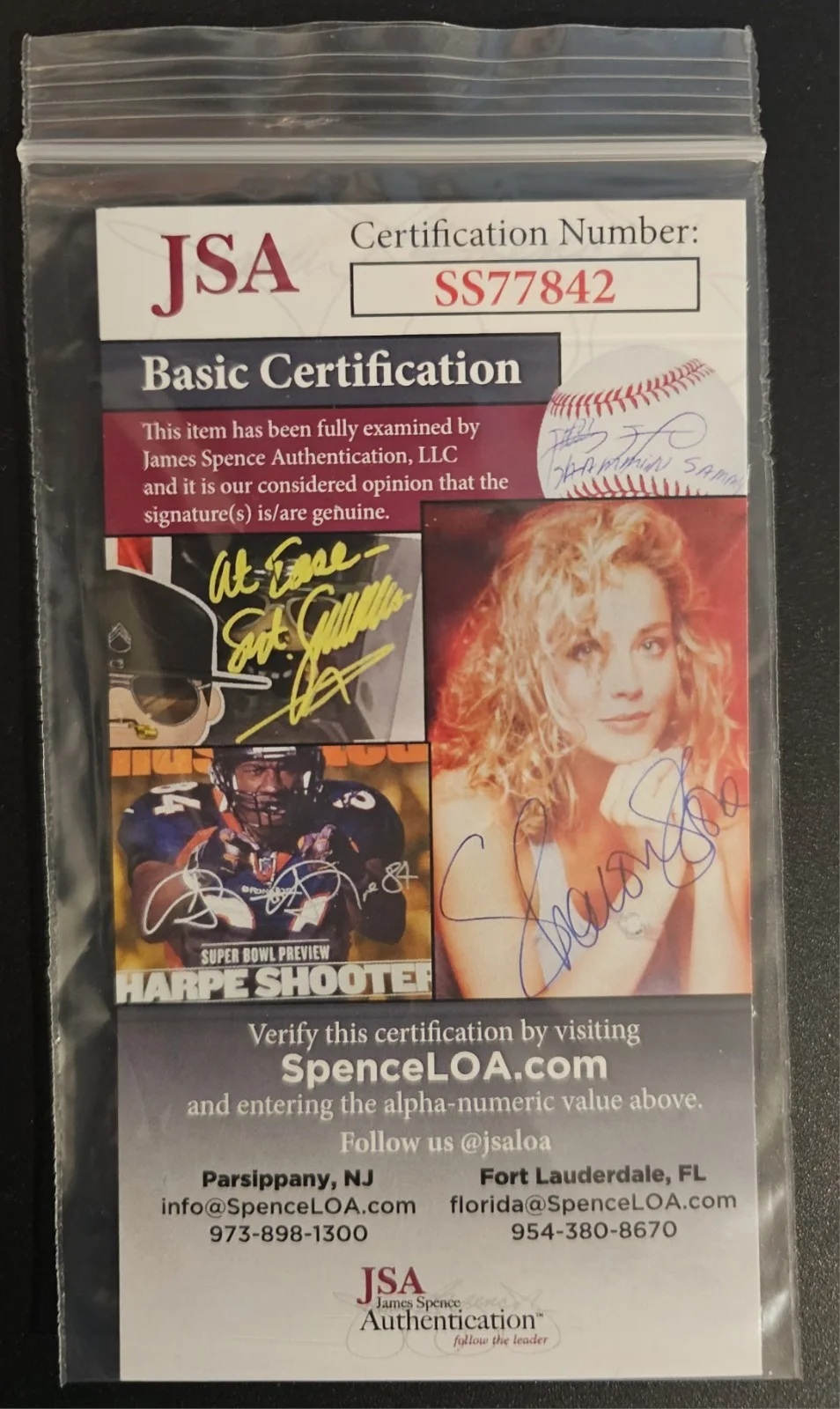 Emmanuelle Vaugier — Emmanuelle Vaugier Lost Girl 11x14 Signed Photo Poster JSA Certified Autograph, изображение 2