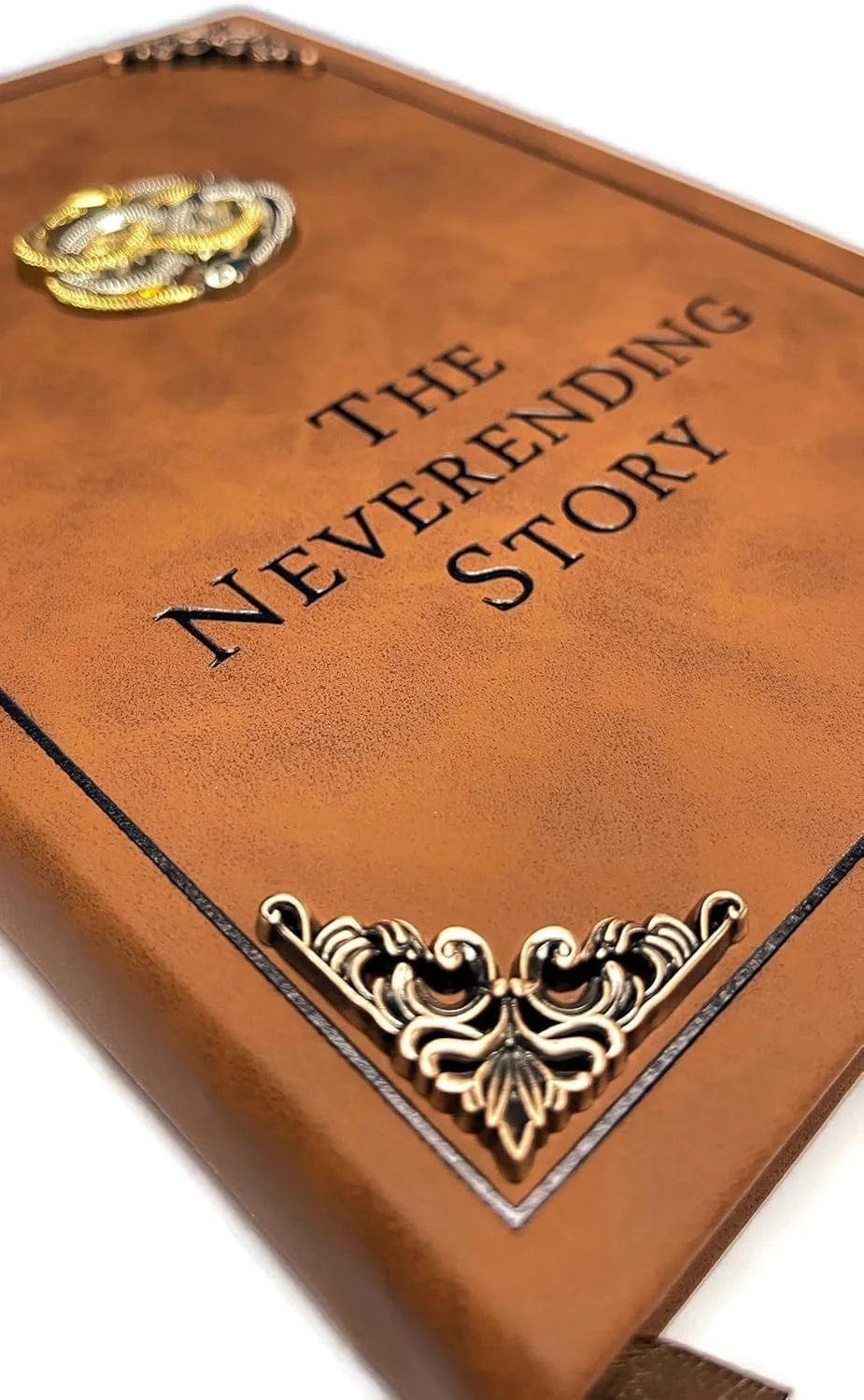 The Neverending Story Book Auryn Bastian Atreyu Replica Novel Brown, изображение 2