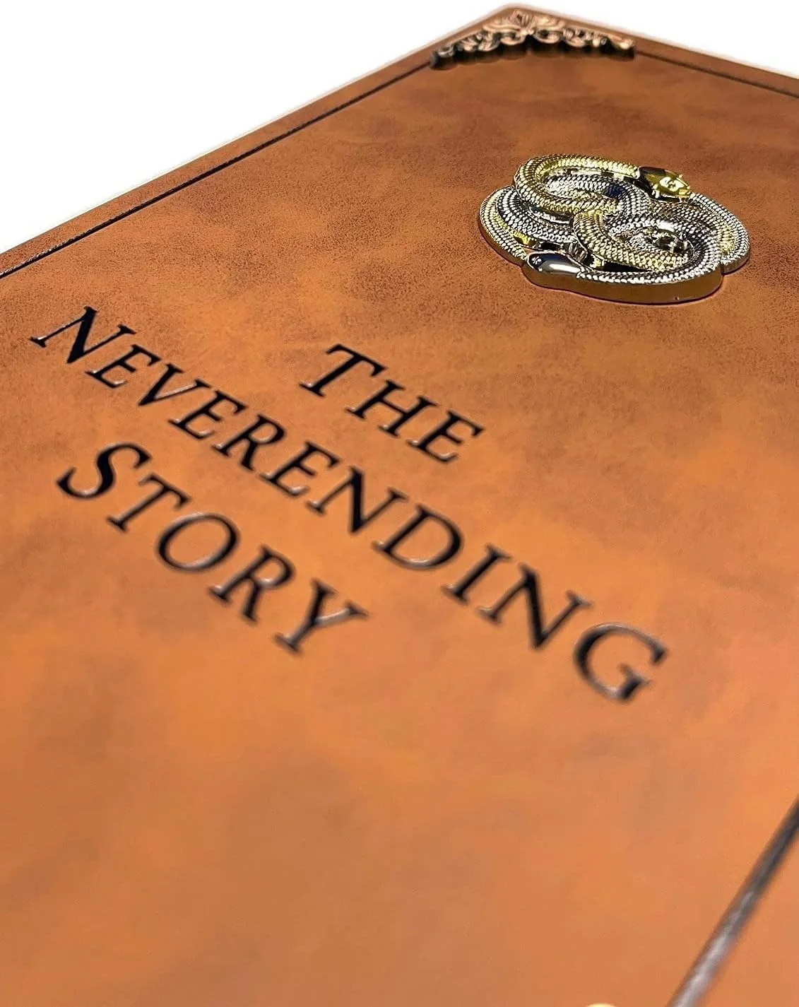 The Neverending Story Book Auryn Bastian Atreyu Replica Novel Brown, изображение 3