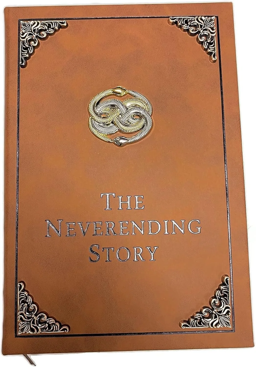 The Neverending Story Book Auryn Bastian Atreyu Replica Novel Brown, изображение 5