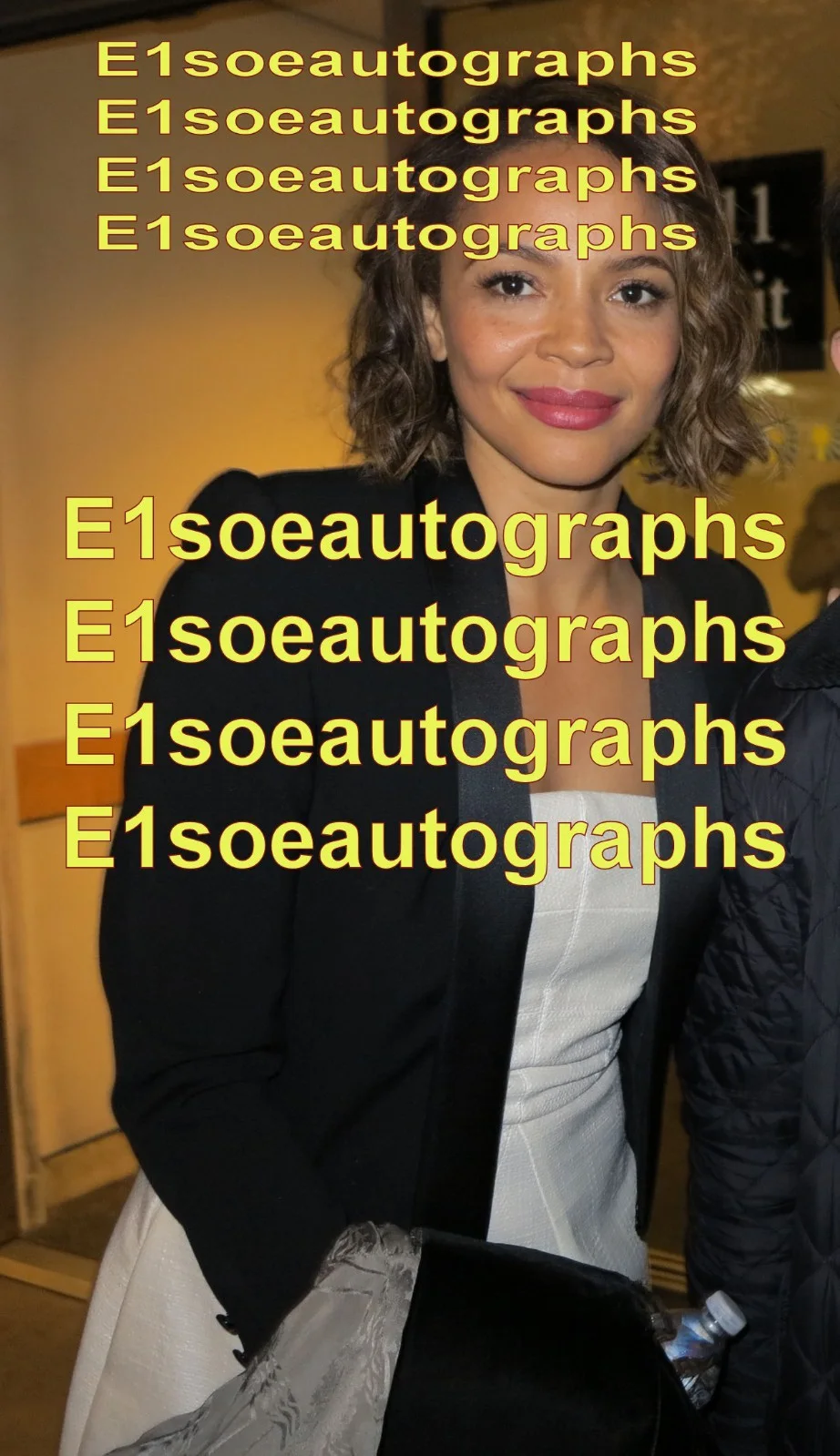 david oyelowo, carmen ejogo — David Oyelowo & Carmen Ejogo signed Martin Luther King Jr' Selma 8x10 Photo, изображение 3