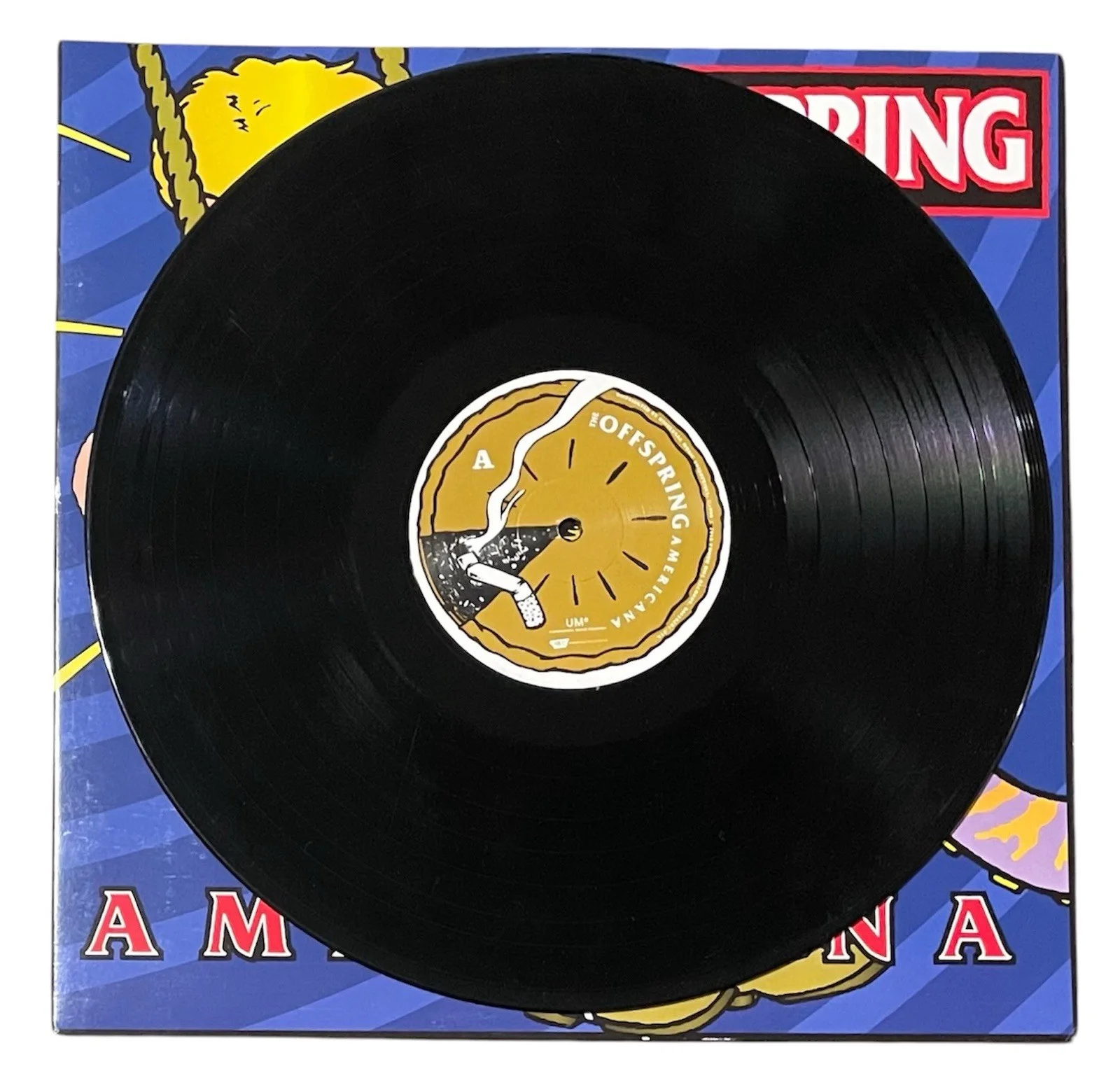 Dexter Holland Signed Autographed The Offspring Americana Vinyl Record, изображение 5