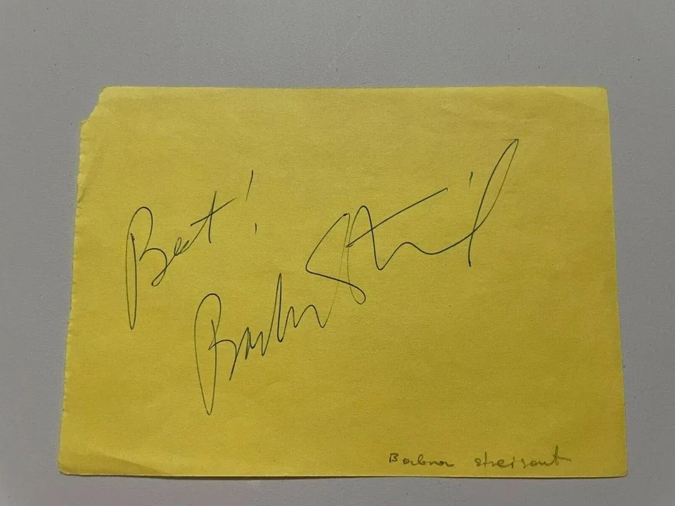 Barbra Streisand — Barbra Streisand Signed Autographed Album Page BAS BECKETT LOA, изображение 5